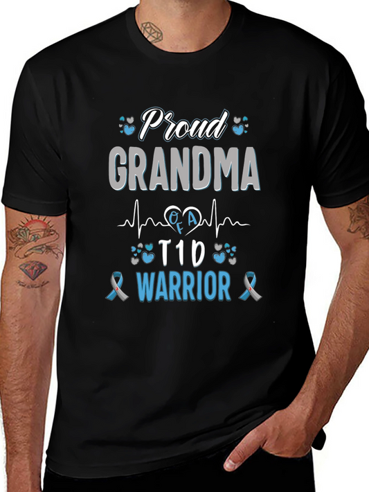 Proud Grandma T1D Warrior Tee