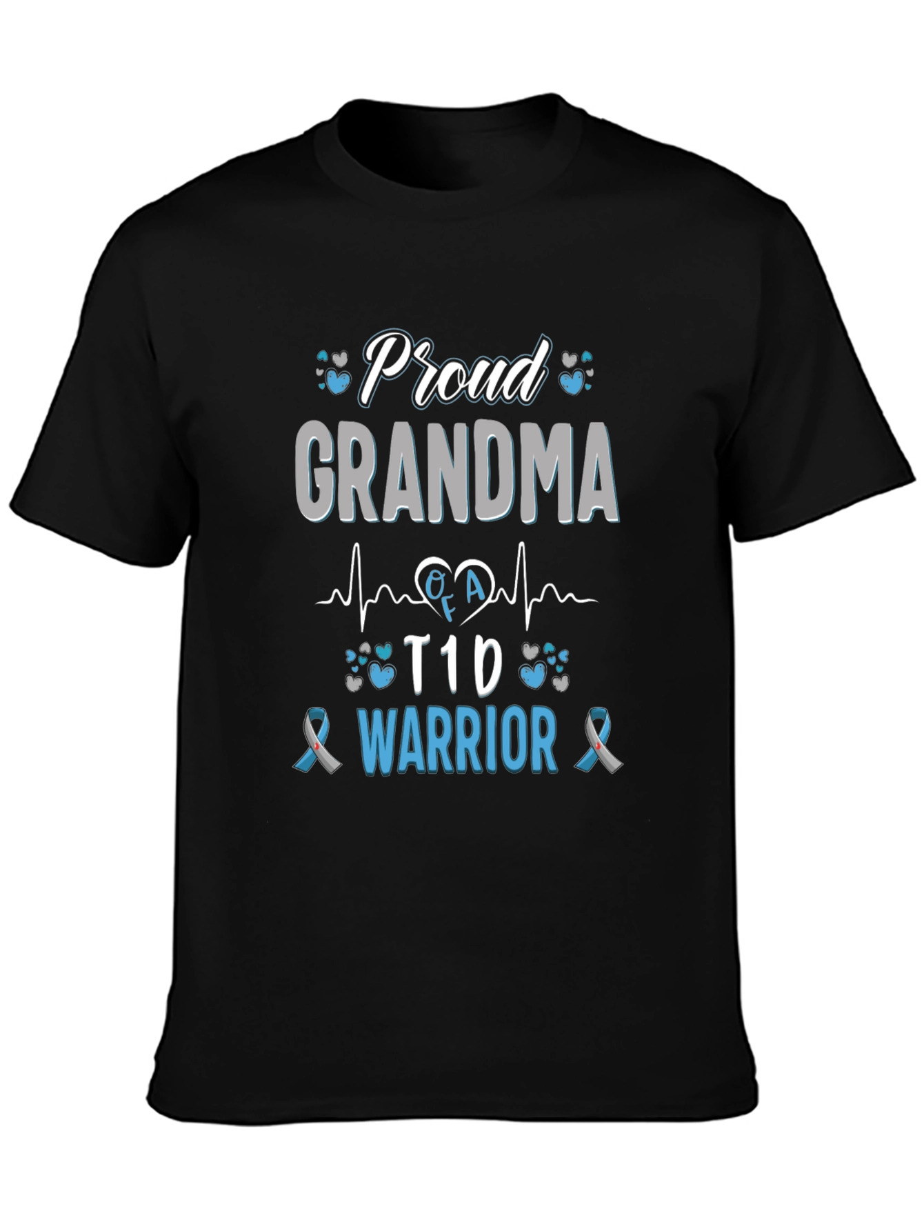 Proud Grandma T1D Warrior Tee