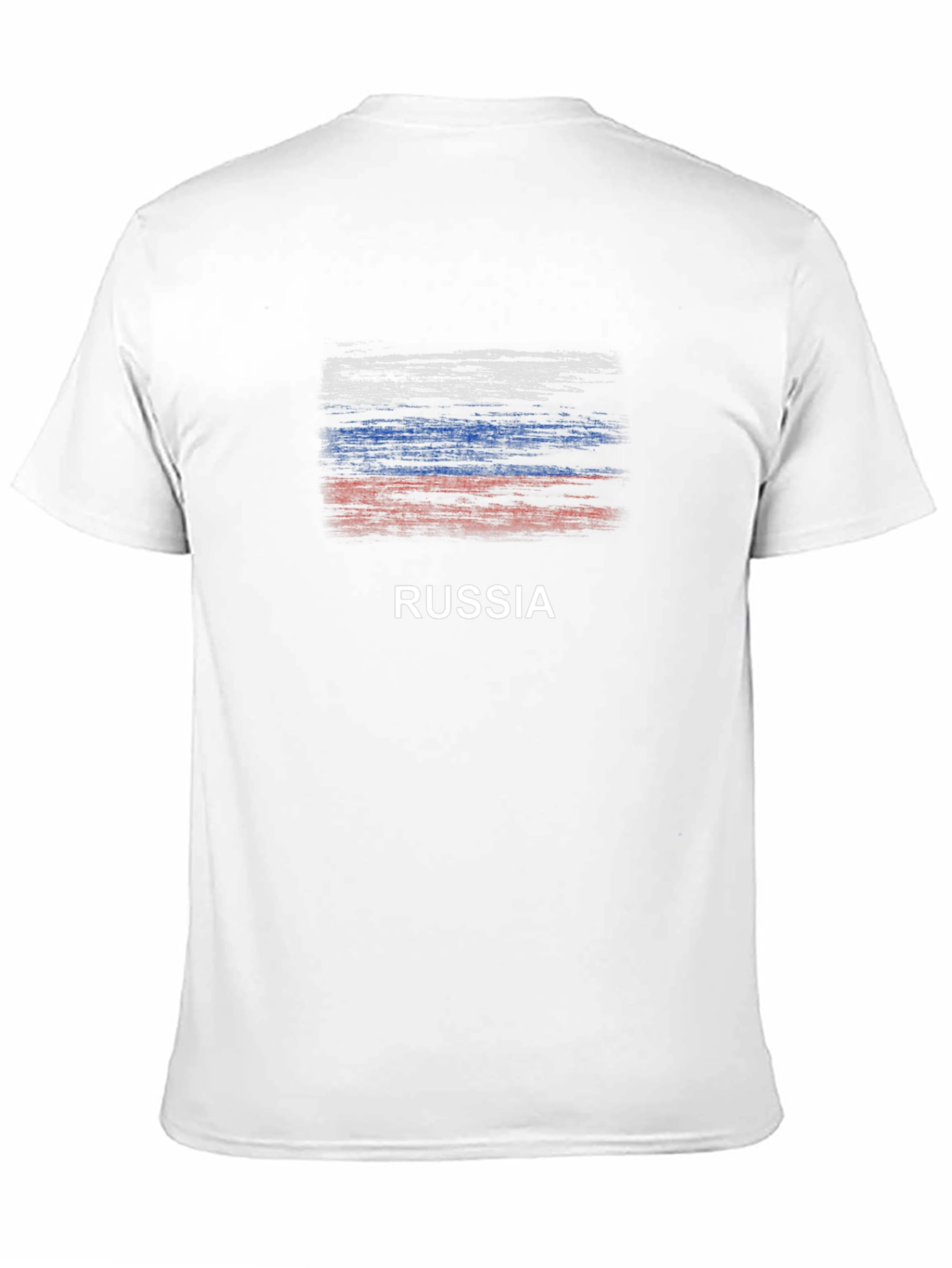 Russia Flag T-Shirt - Patriotic Design