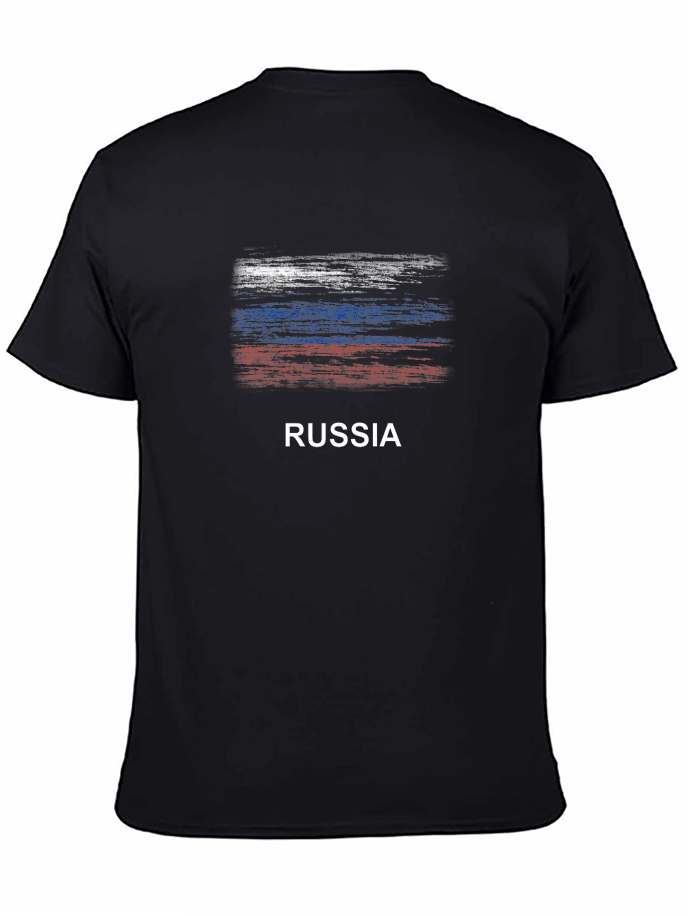 Russia Flag T-Shirt - Patriotic Design