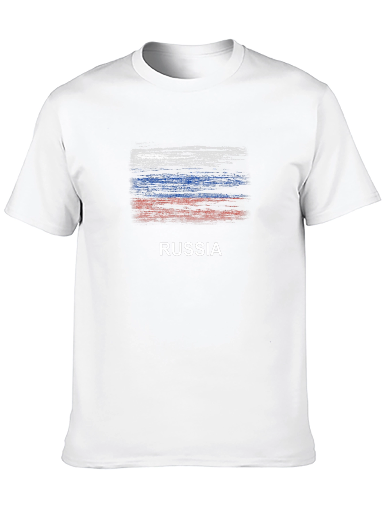 Russia Flag T-Shirt - Patriotic Design