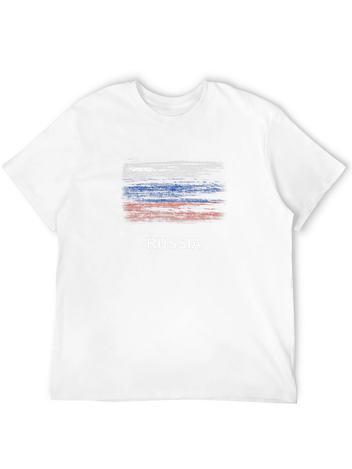 Russia Flag T-Shirt - Patriotic Design