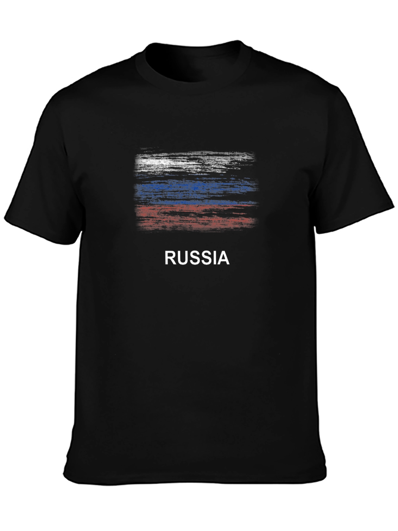 Russia Flag T-Shirt - Patriotic Design