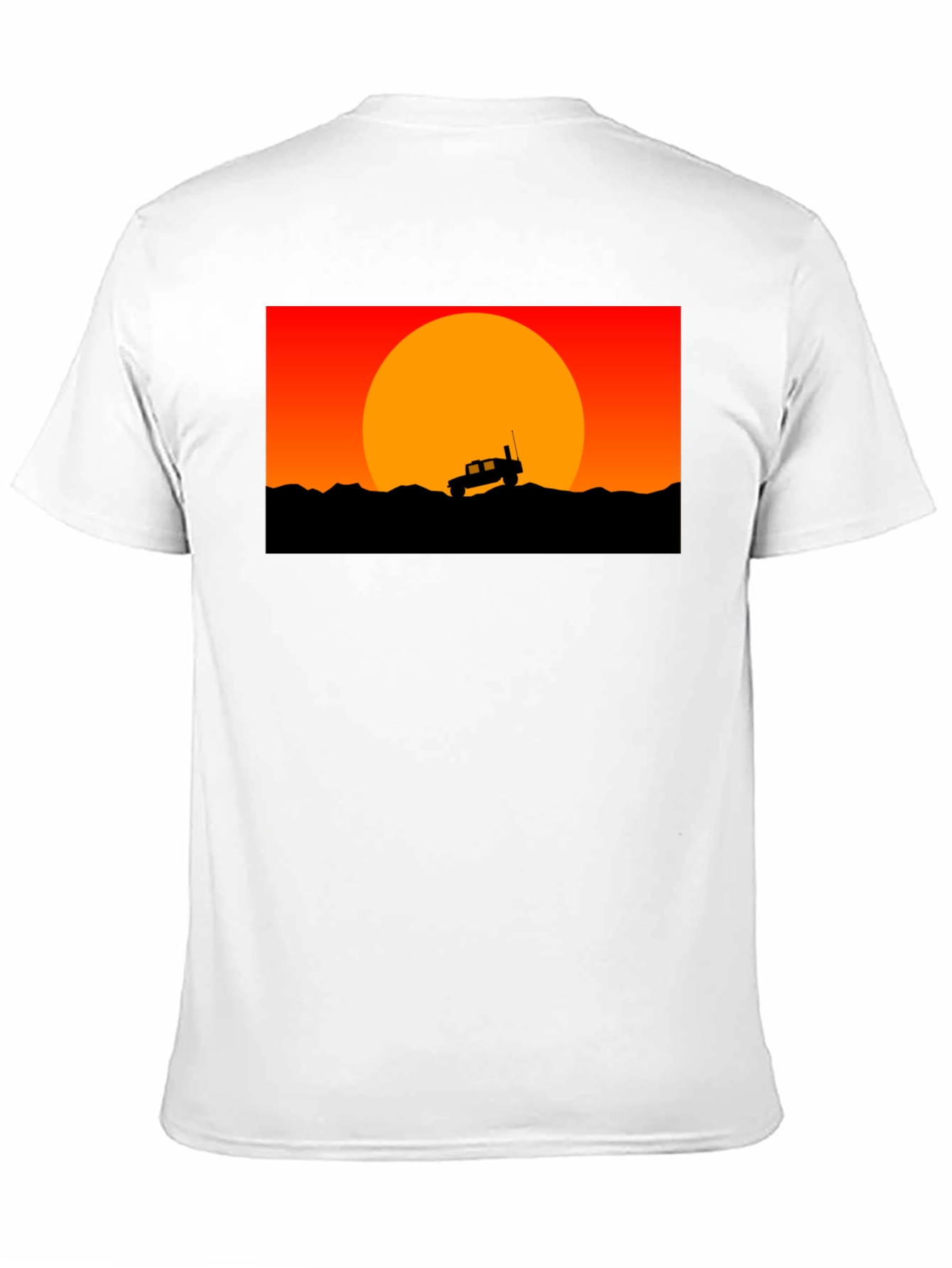 Off-Road Sunset Graphic T-Shirt