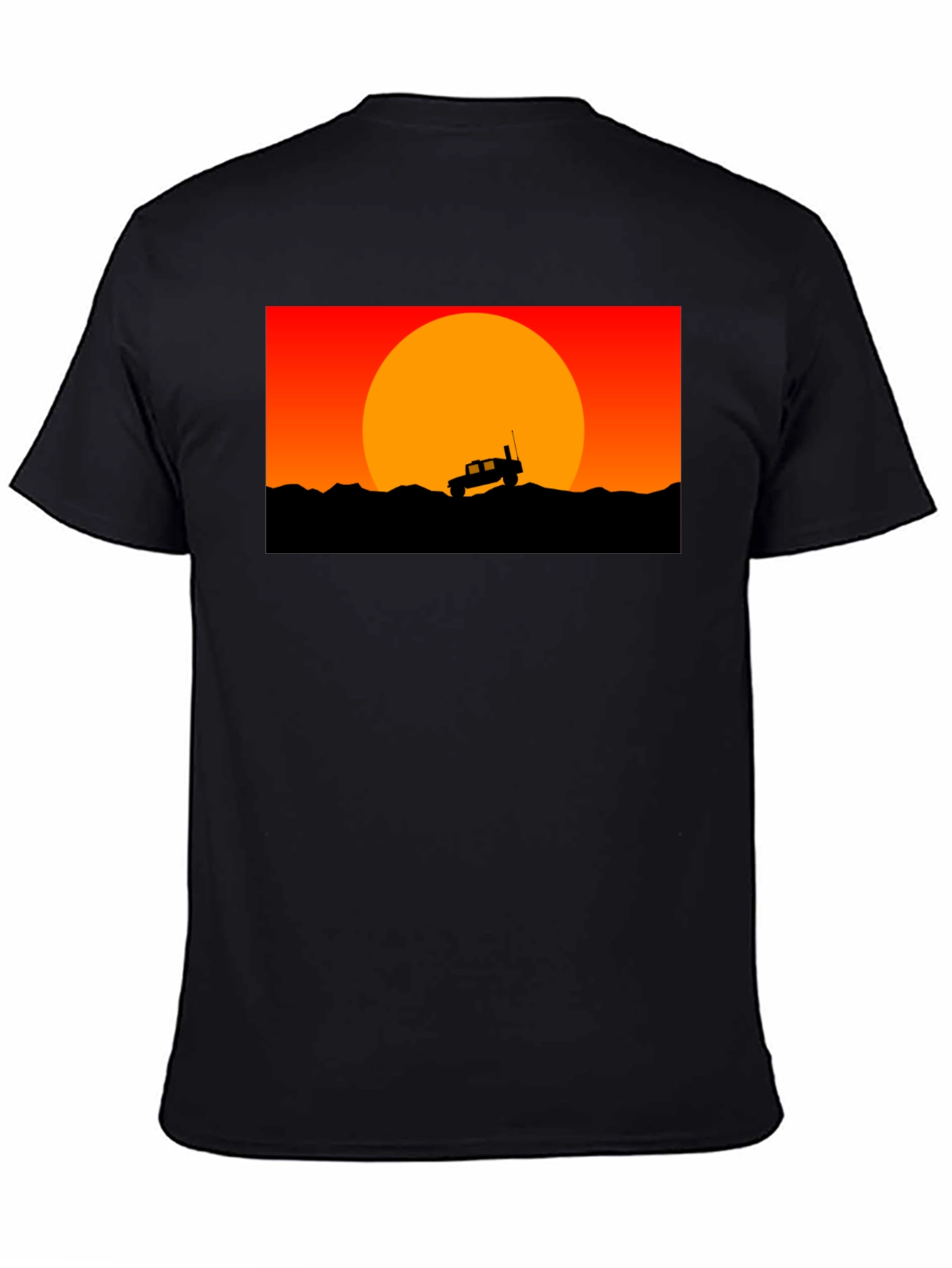 Off-Road Sunset Graphic T-Shirt