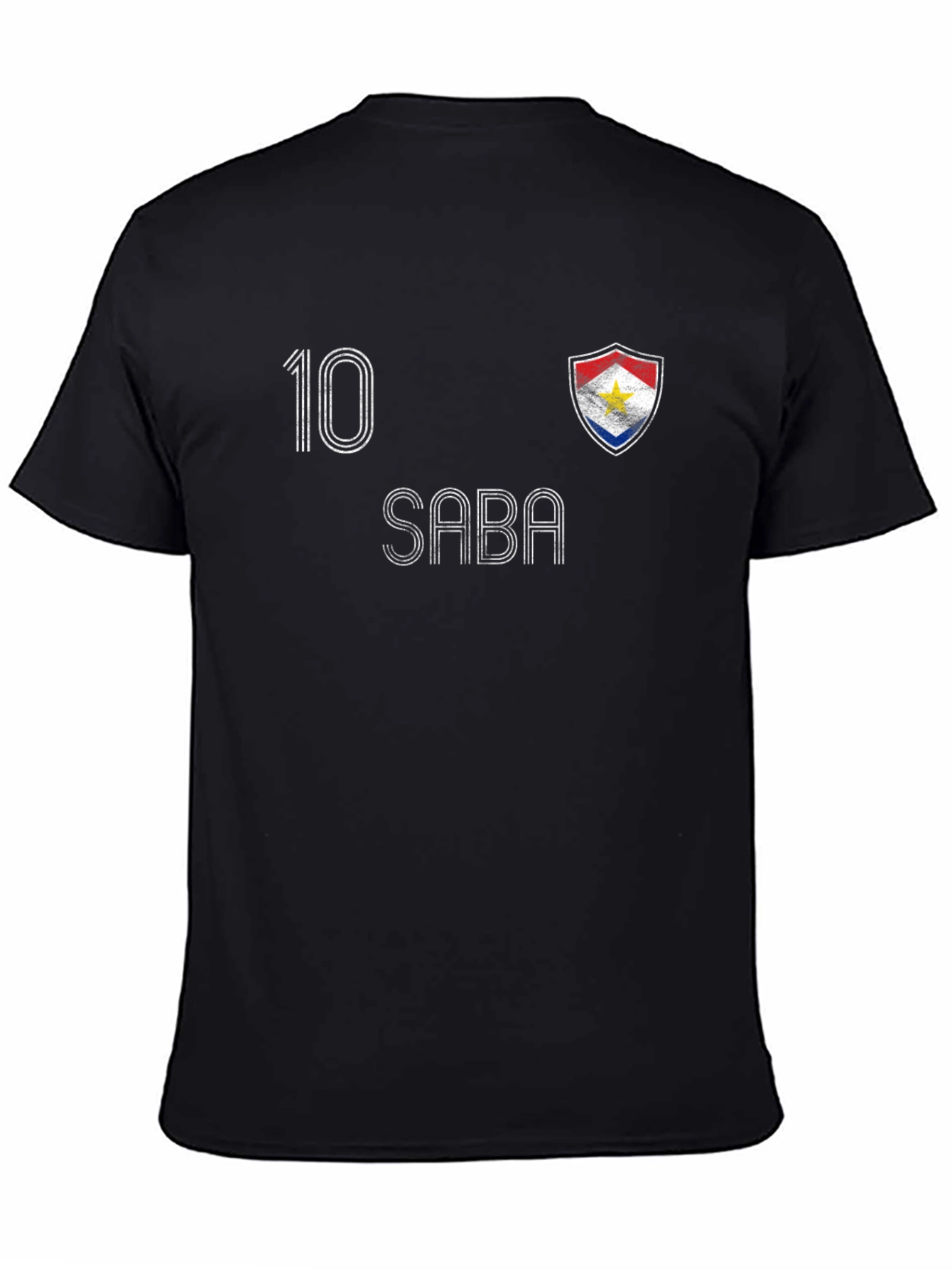 Saba Football Jersey Style T-Shirt