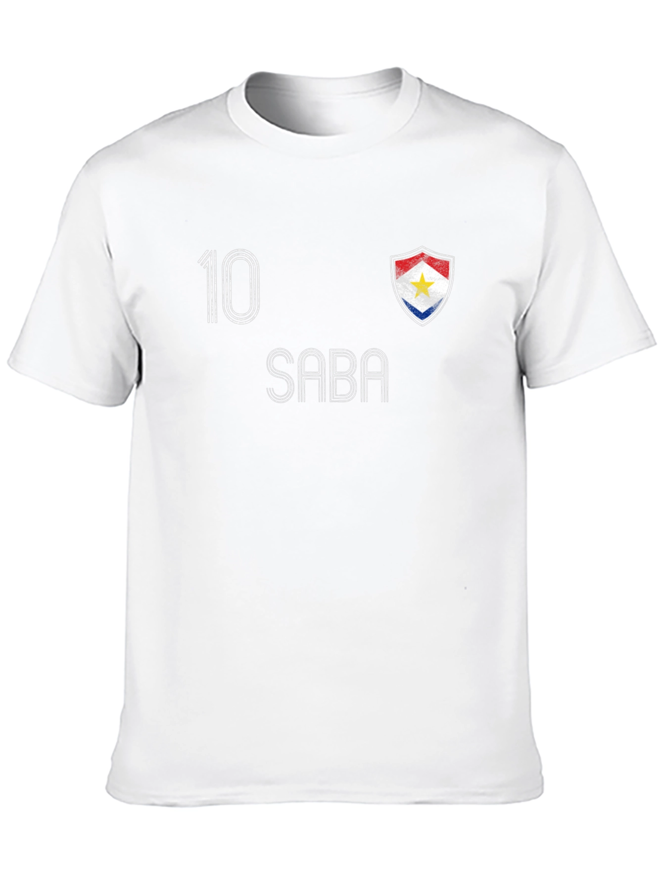 Saba Football Jersey Style T-Shirt