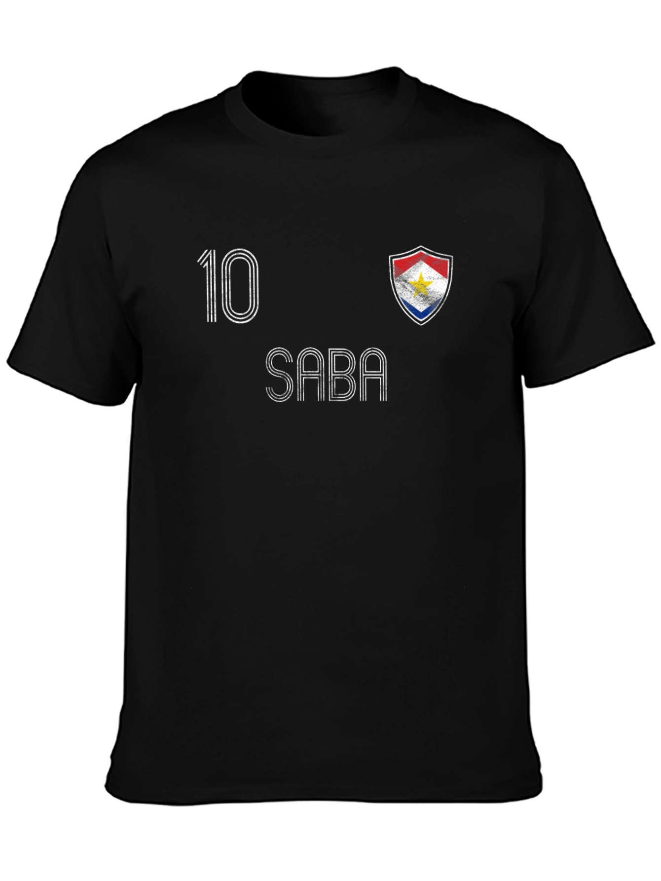 Saba Football Jersey Style T-Shirt