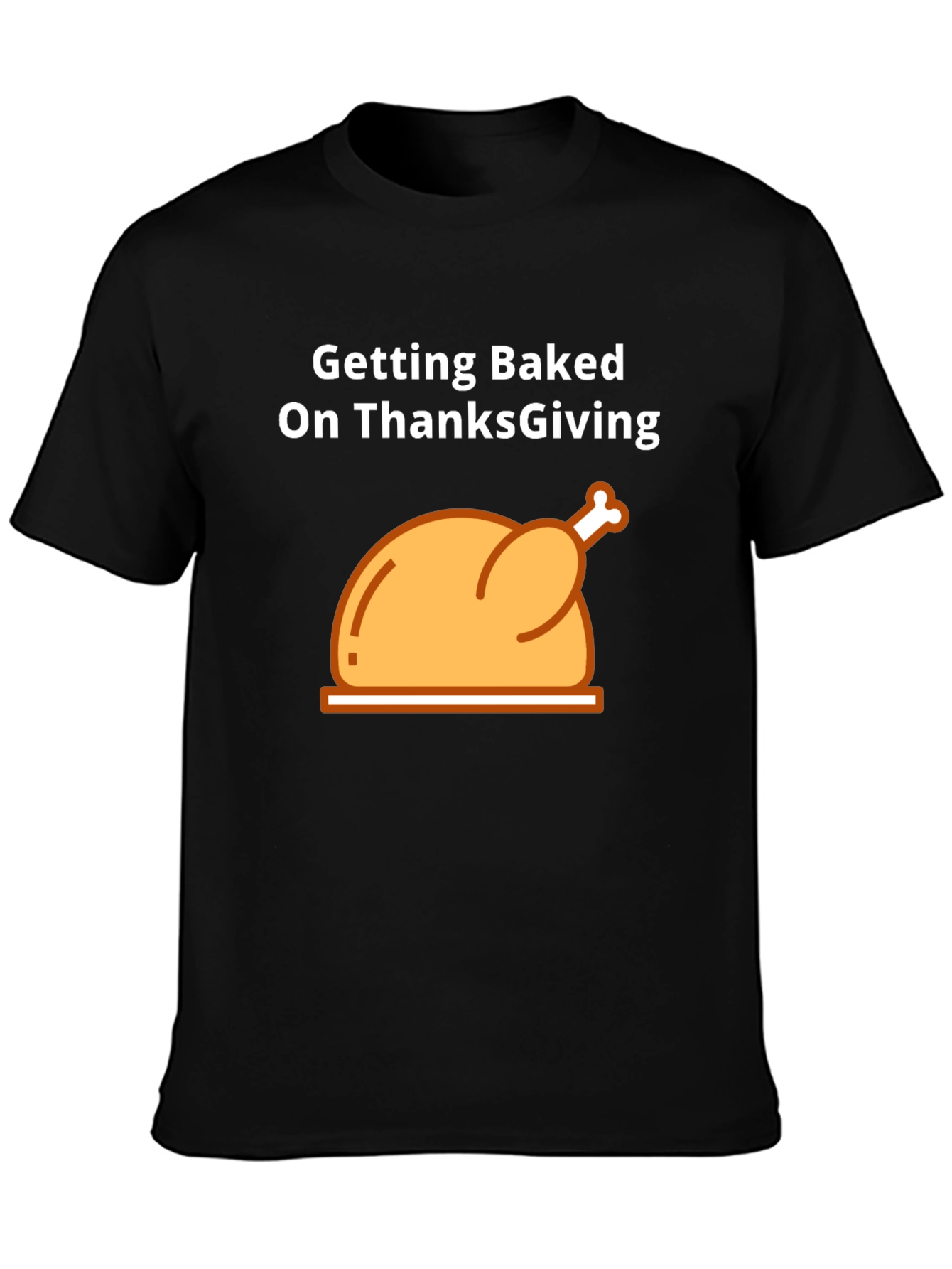 Thanksgiving Turkey Baked T-Shirt
