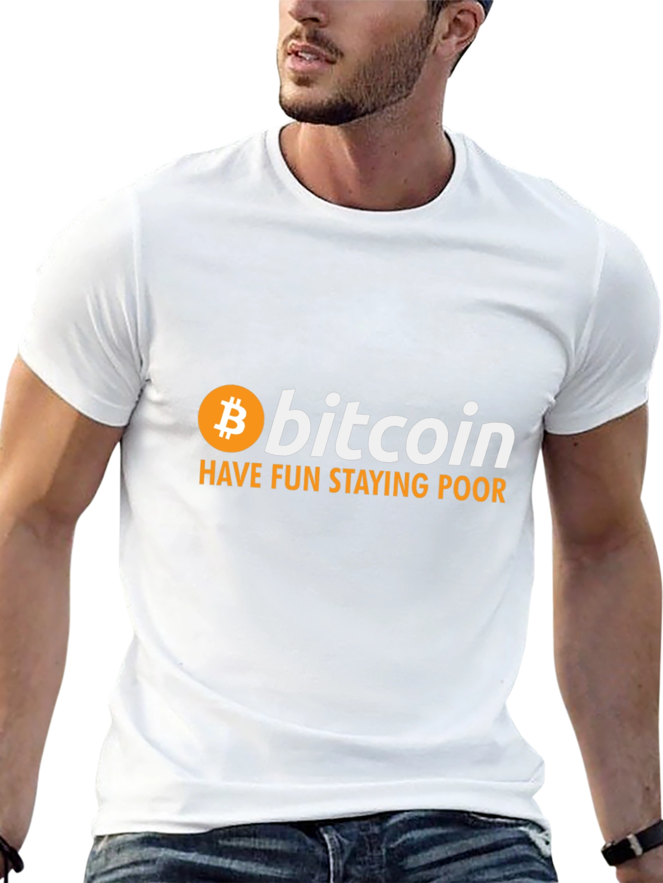 Bitcoin T-Shirt: Have Fun Staying Poor Crypto Tee