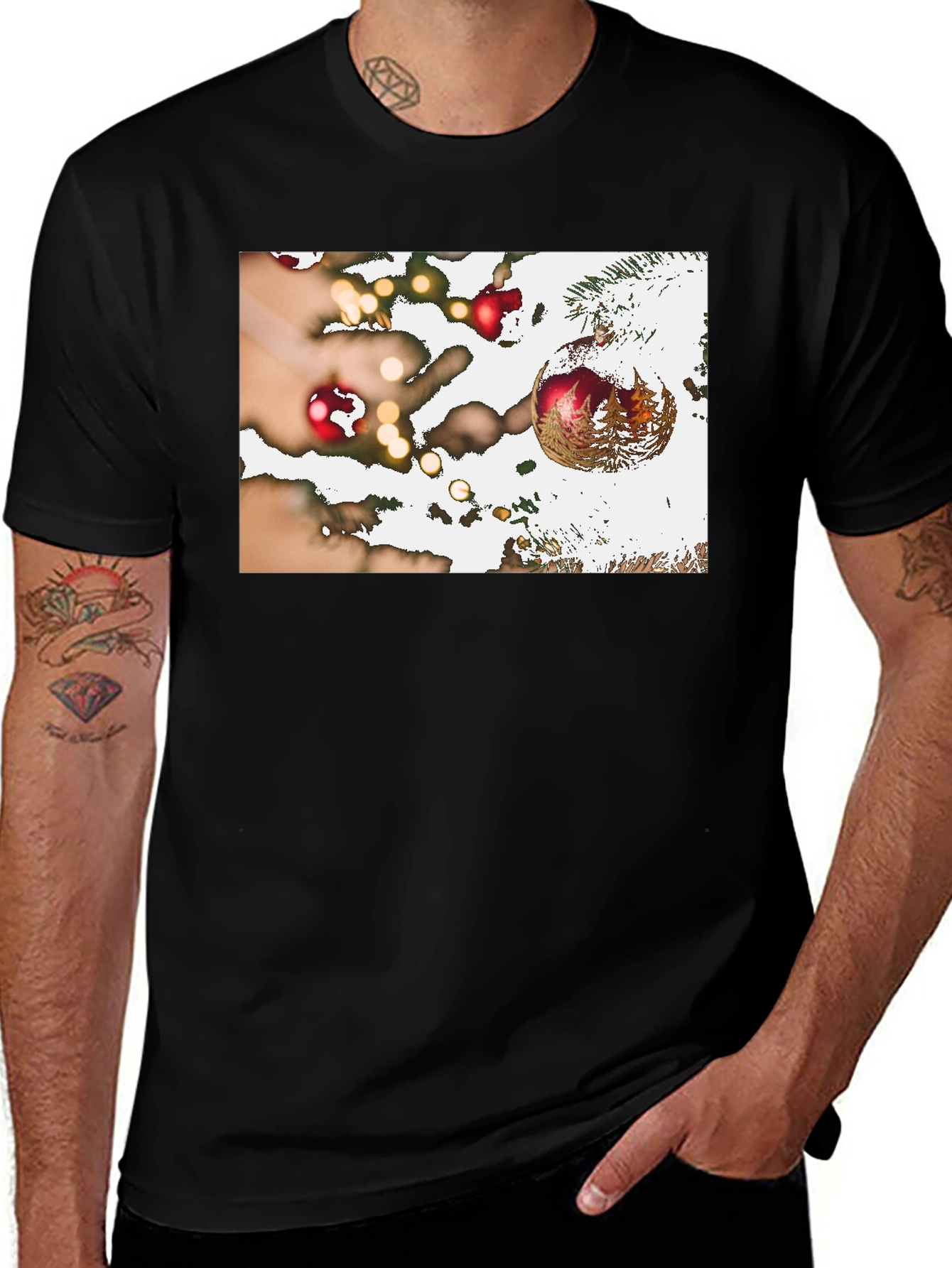 Christmas Ornament Tree T-Shirt