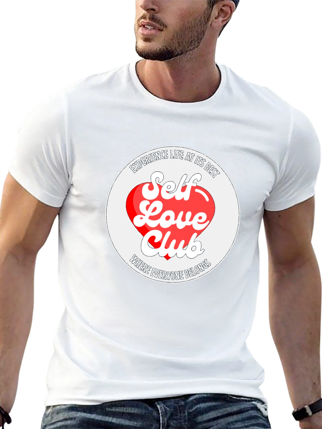 Self Love Club Graphic Tee - Black