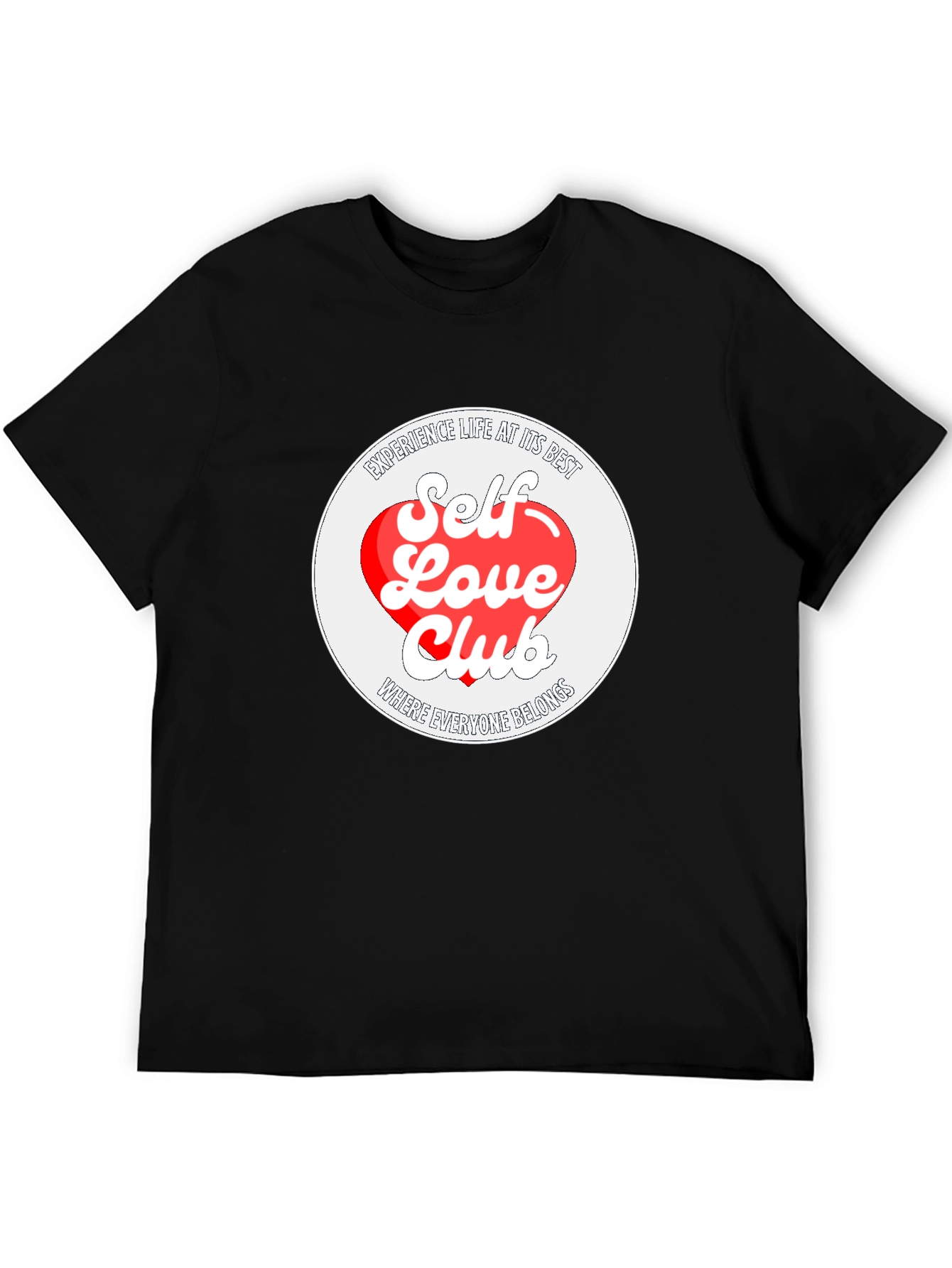 Self Love Club Graphic Tee - Black