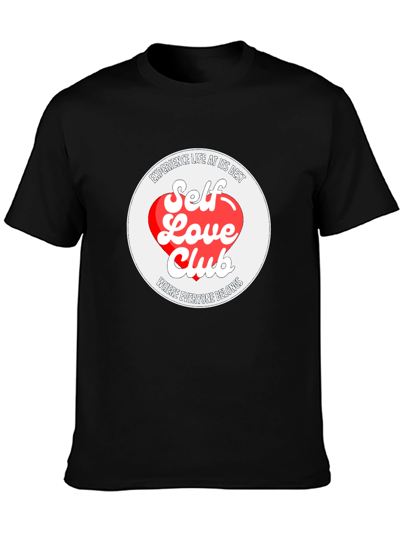 Self Love Club Graphic Tee - Black