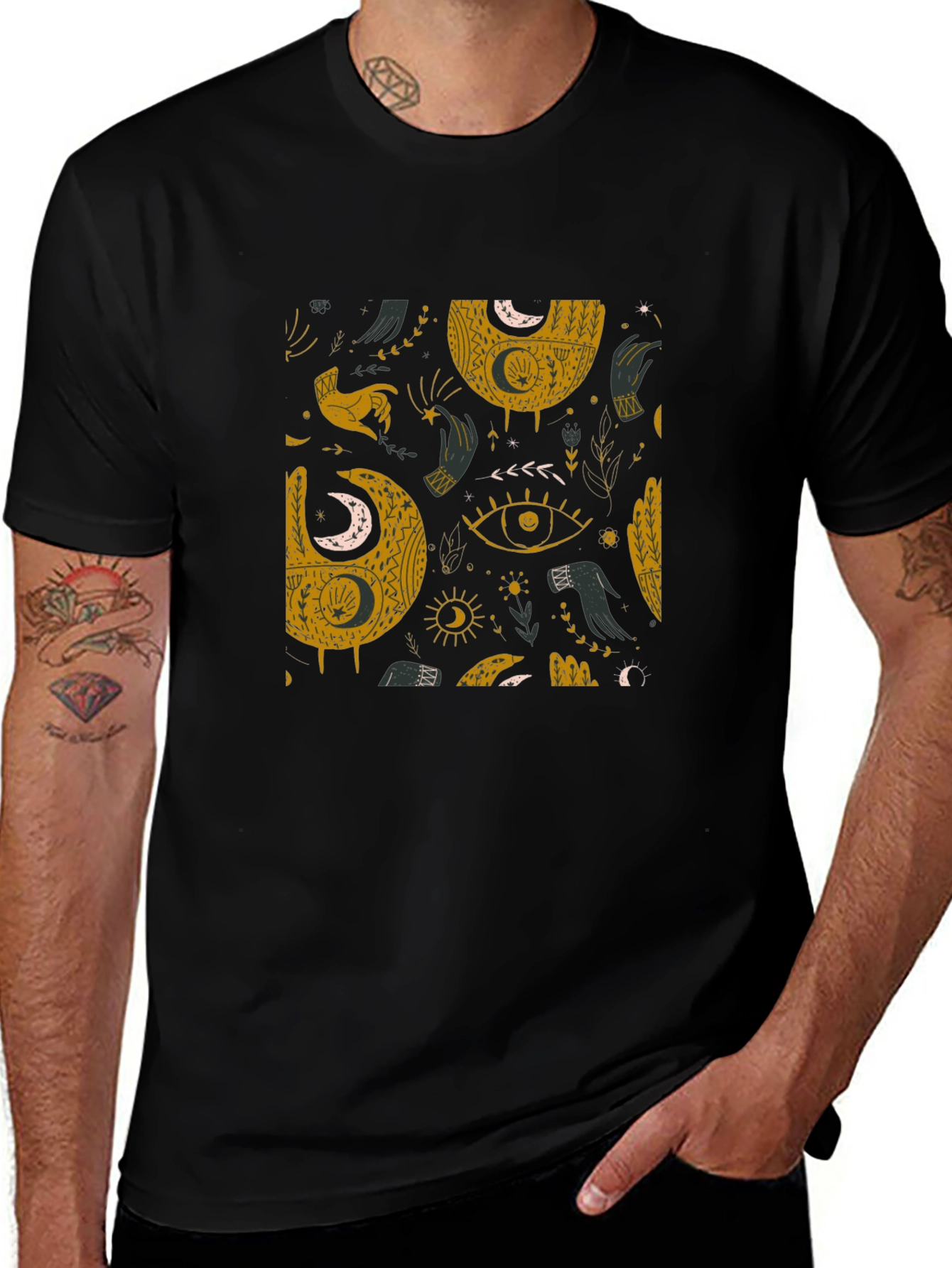 Mystic Moon Graphic Tee - Stylish Comfort