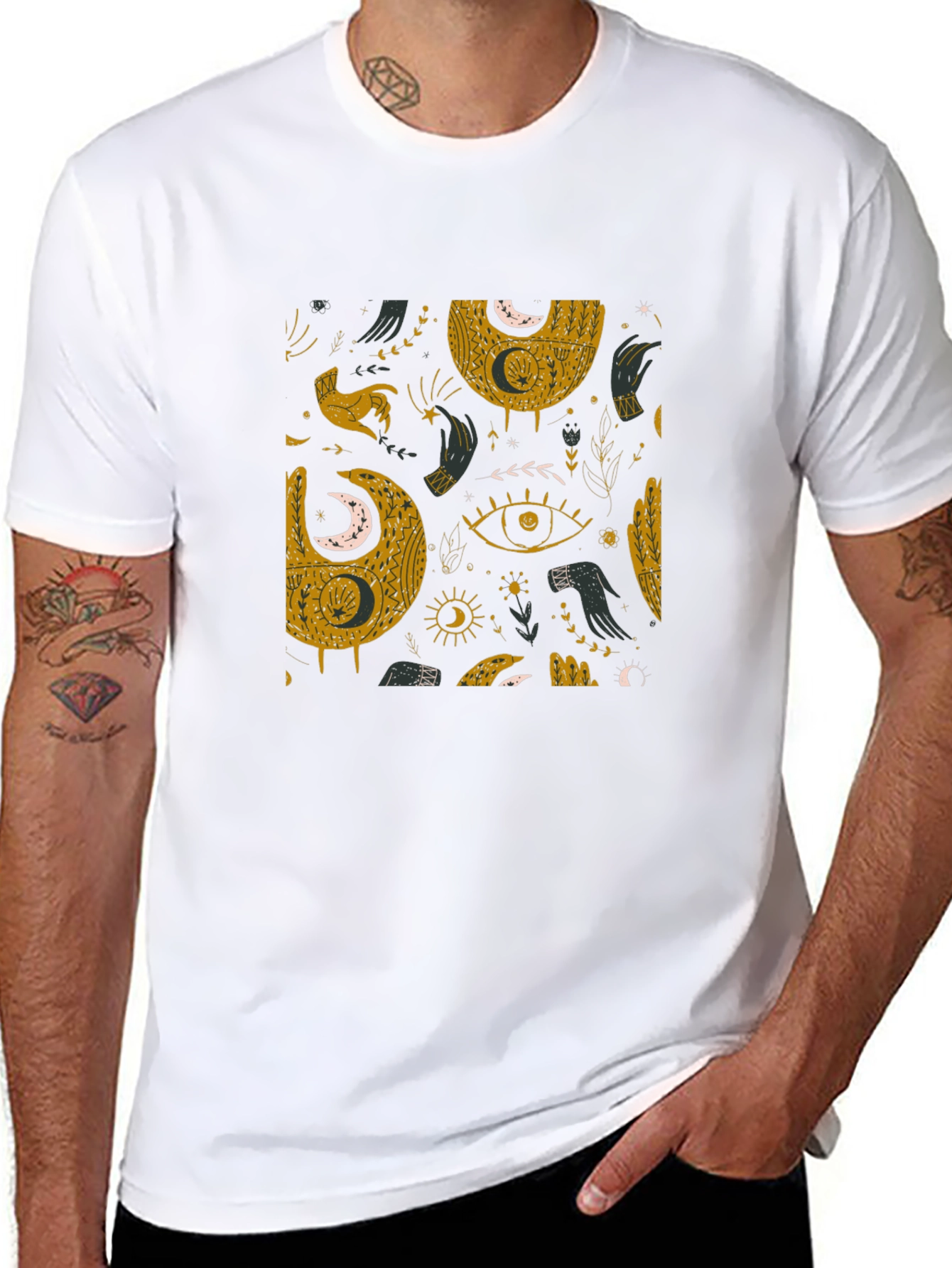 Mystic Moon Graphic Tee - Stylish Comfort