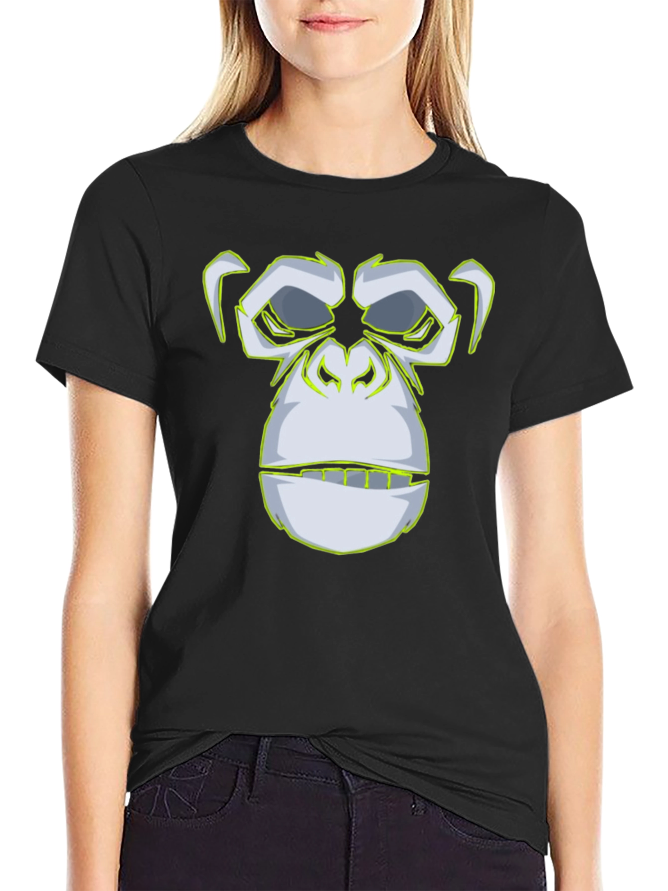 Cool Ape Face T-Shirt - Graphic Tee