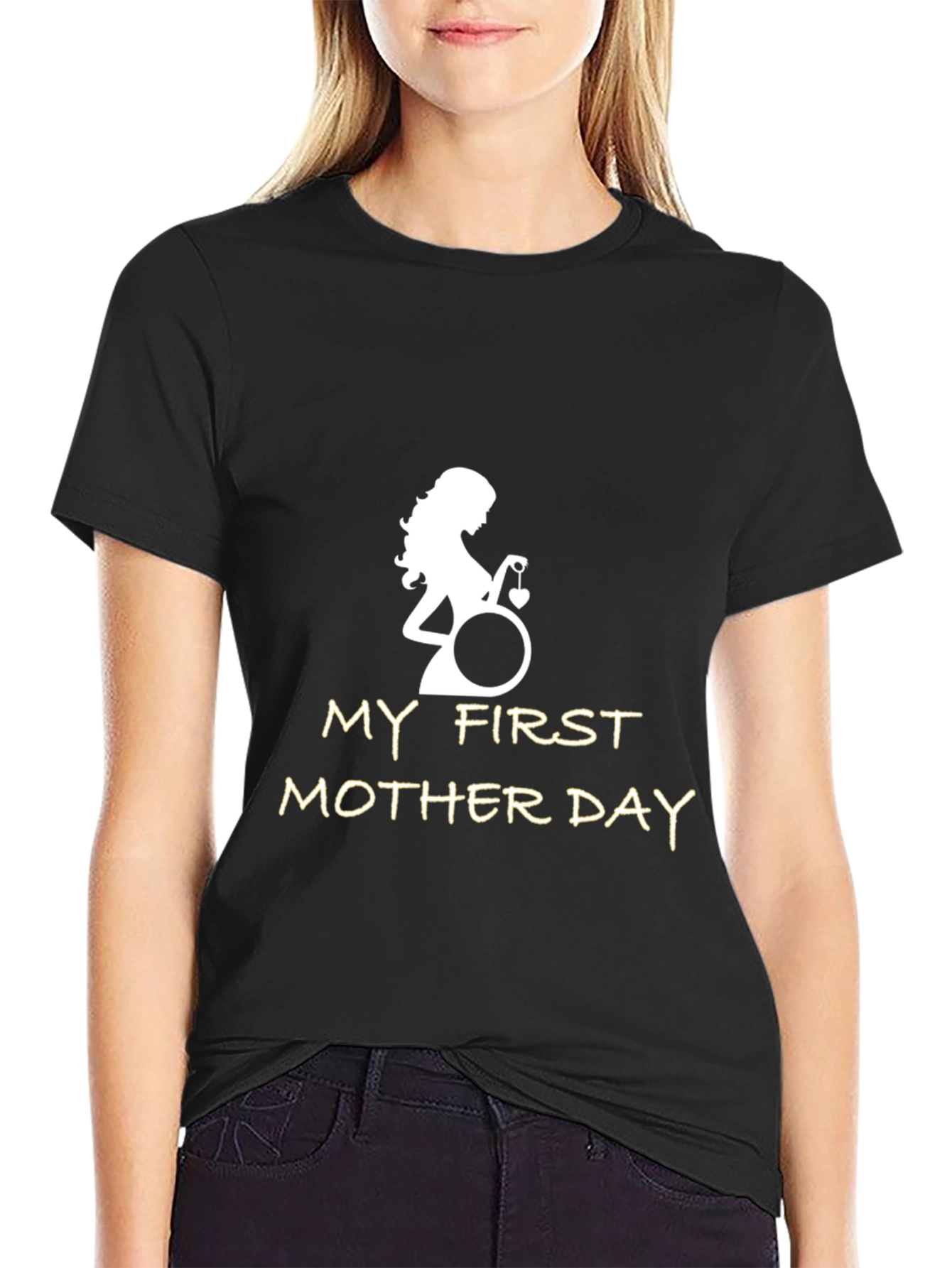 My First Mothers Day T-Shirt - Pregnancy Announcement