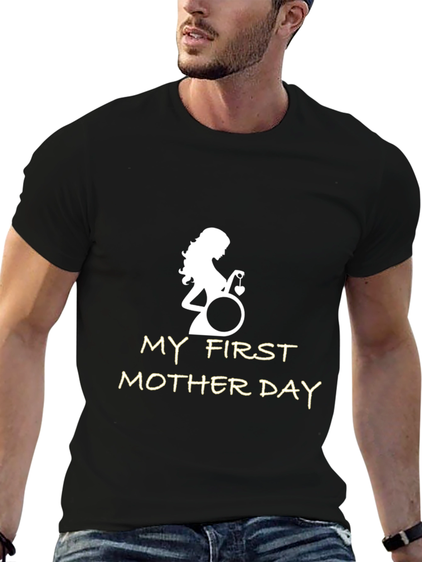 My First Mothers Day T-Shirt - Pregnancy Announcement