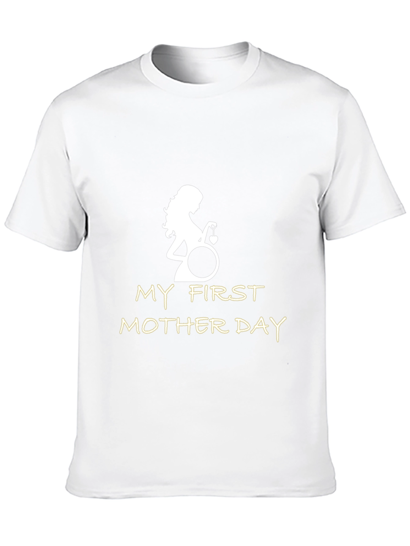 My First Mothers Day T-Shirt - Pregnancy Announcement