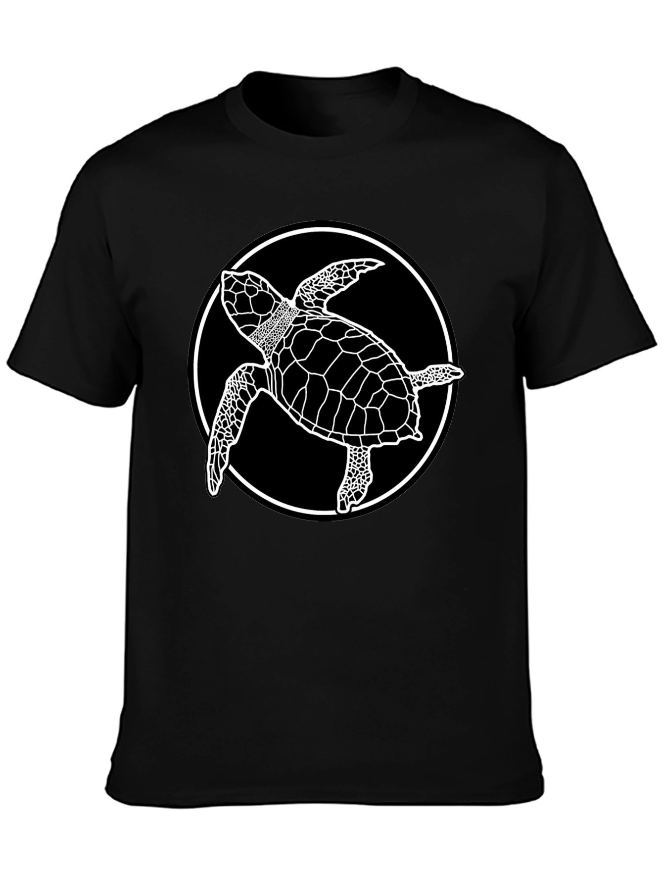 Black Turtle Graphic Tee