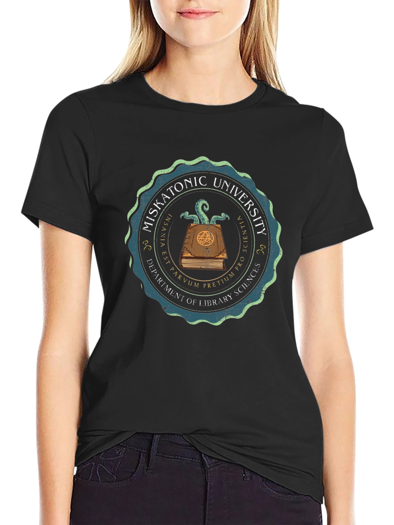 Miskatonic University Library T-Shirt - Cthulhu Mythos
