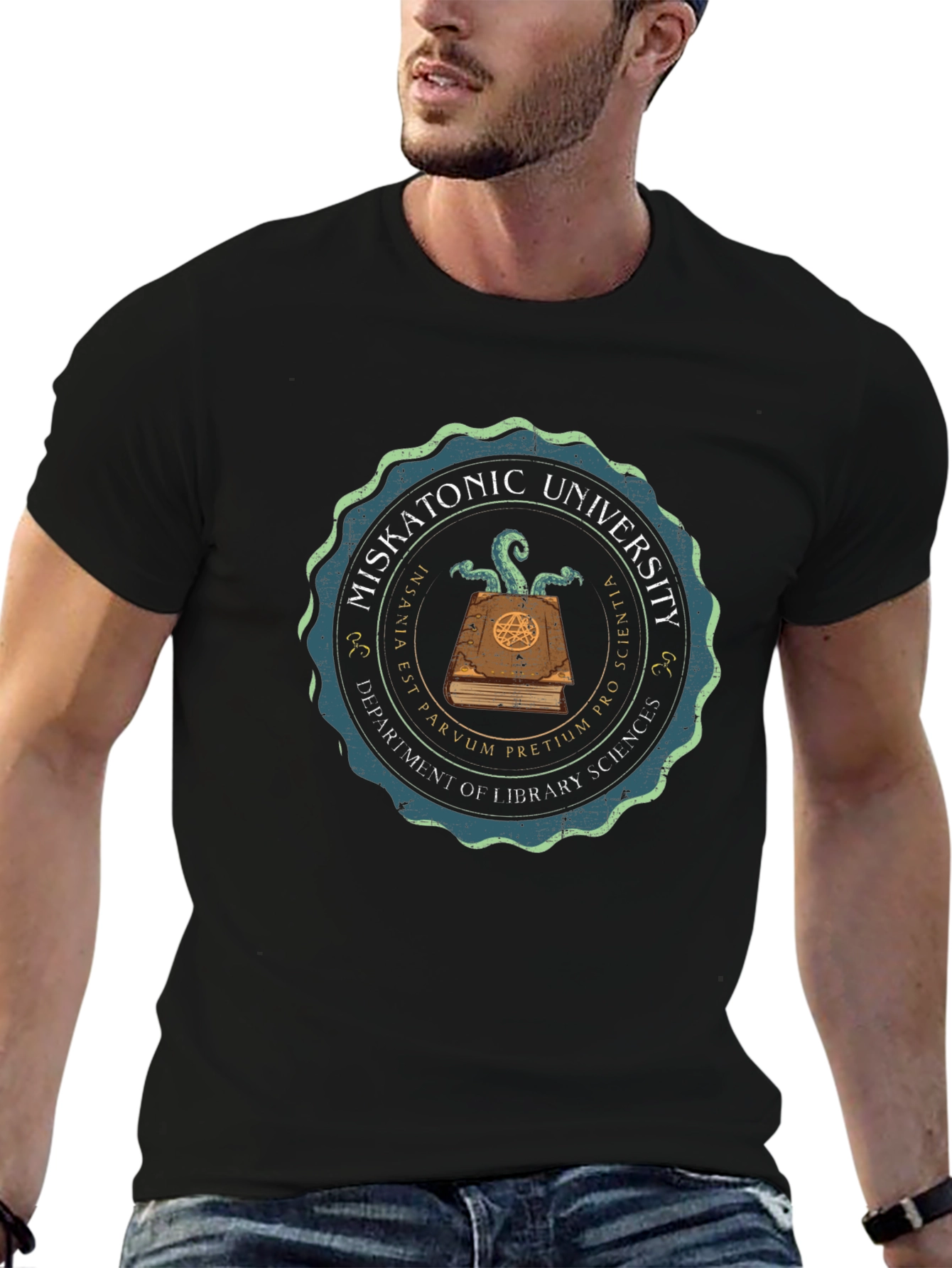 Miskatonic University Library T-Shirt - Cthulhu Mythos