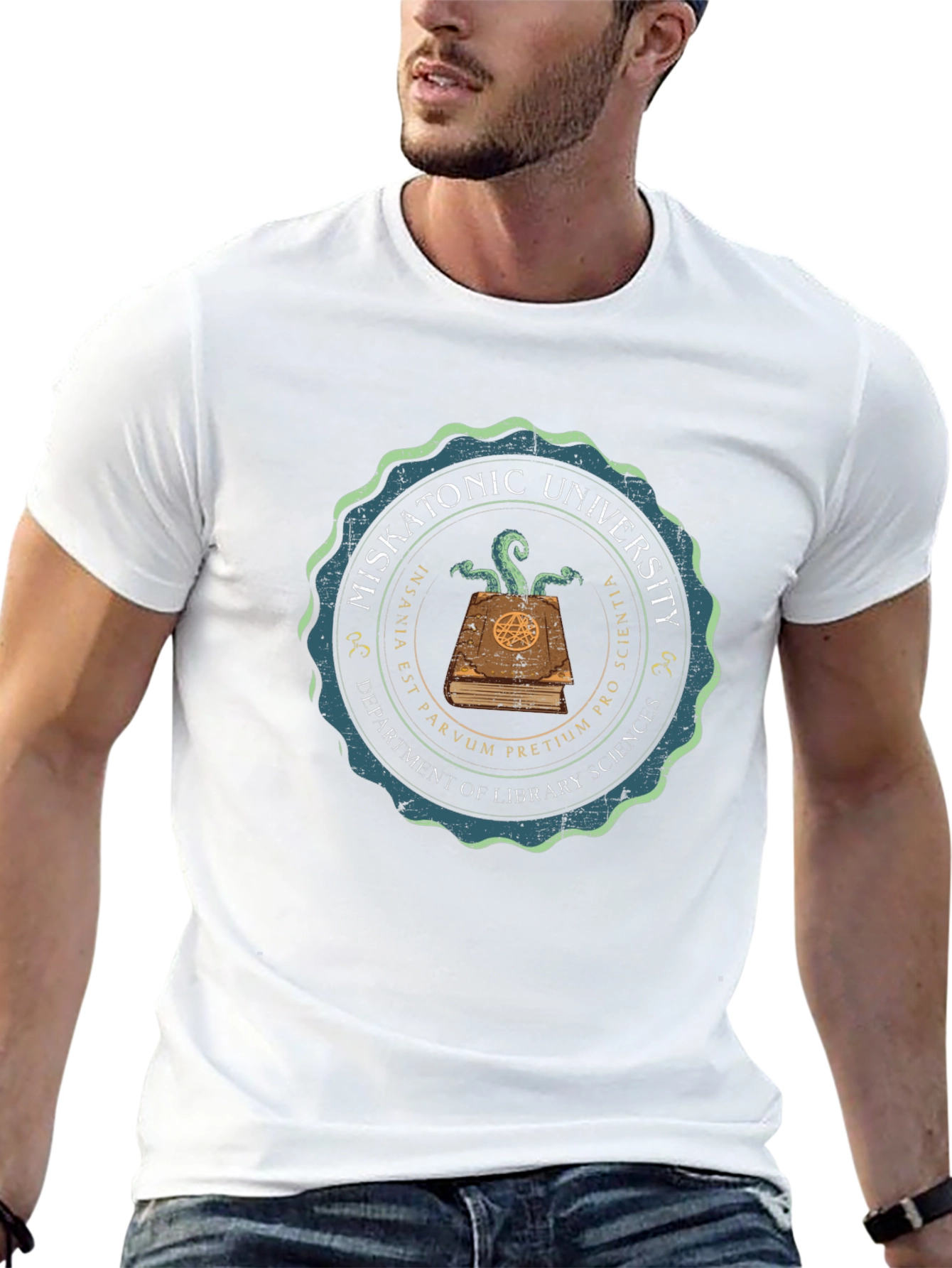 Miskatonic University Library T-Shirt - Cthulhu Mythos