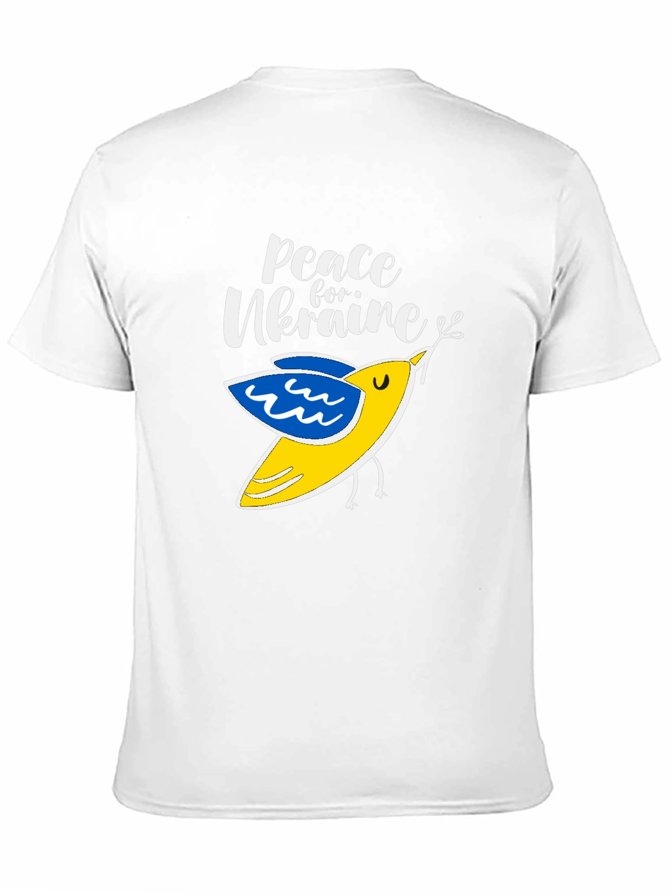 Peace For Ukraine T-Shirt With Dove