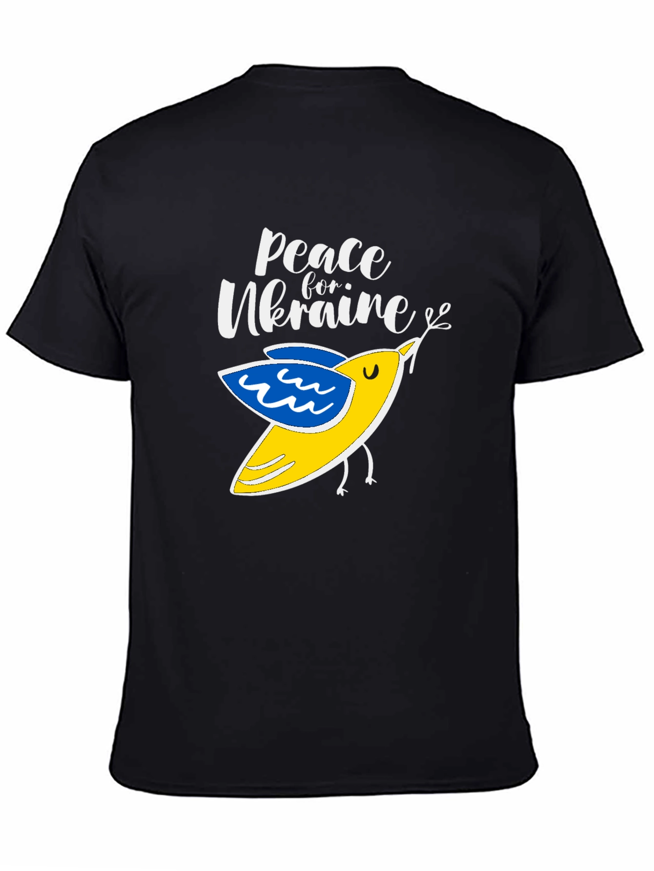 Peace For Ukraine T-Shirt With Dove