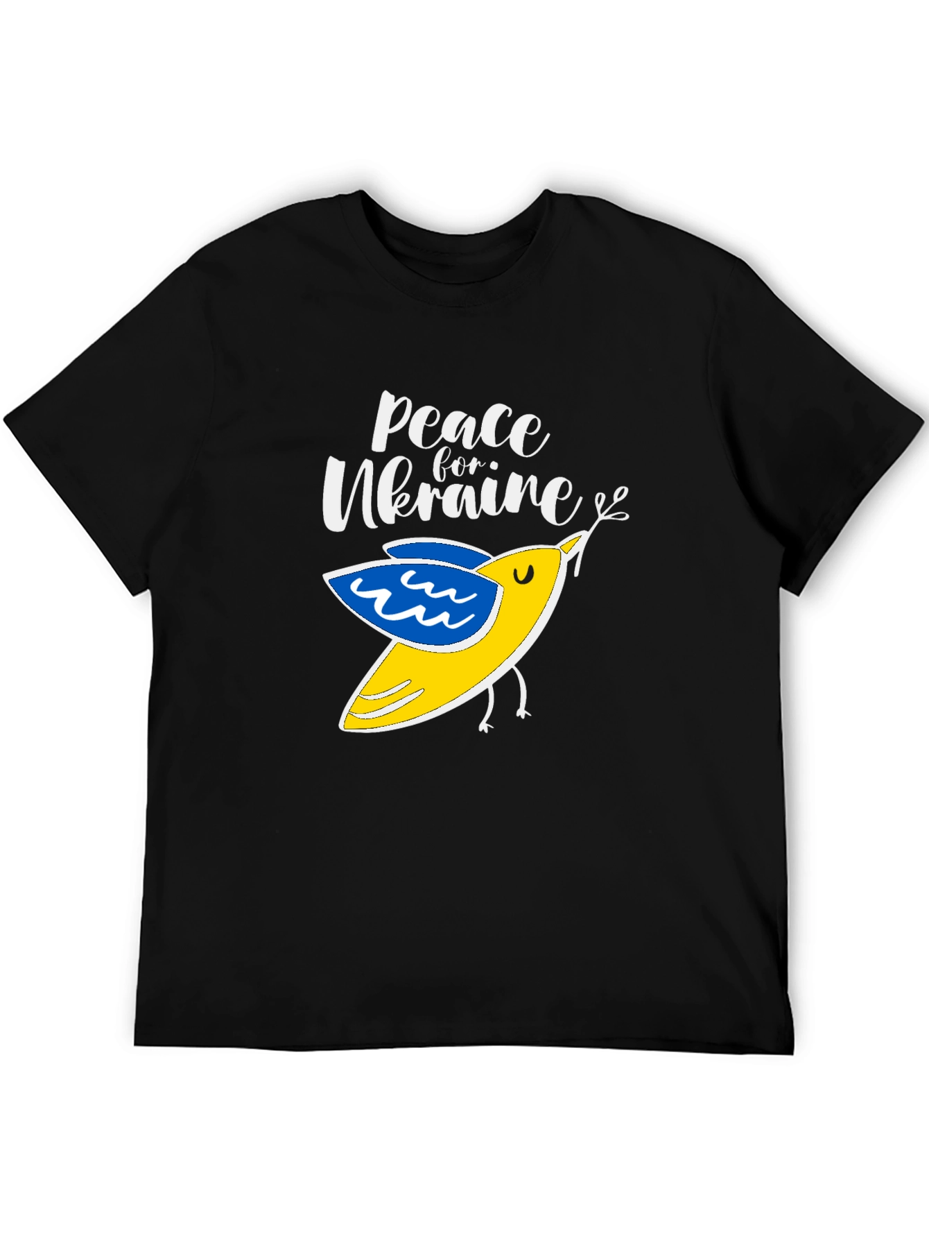 Peace For Ukraine T-Shirt With Dove