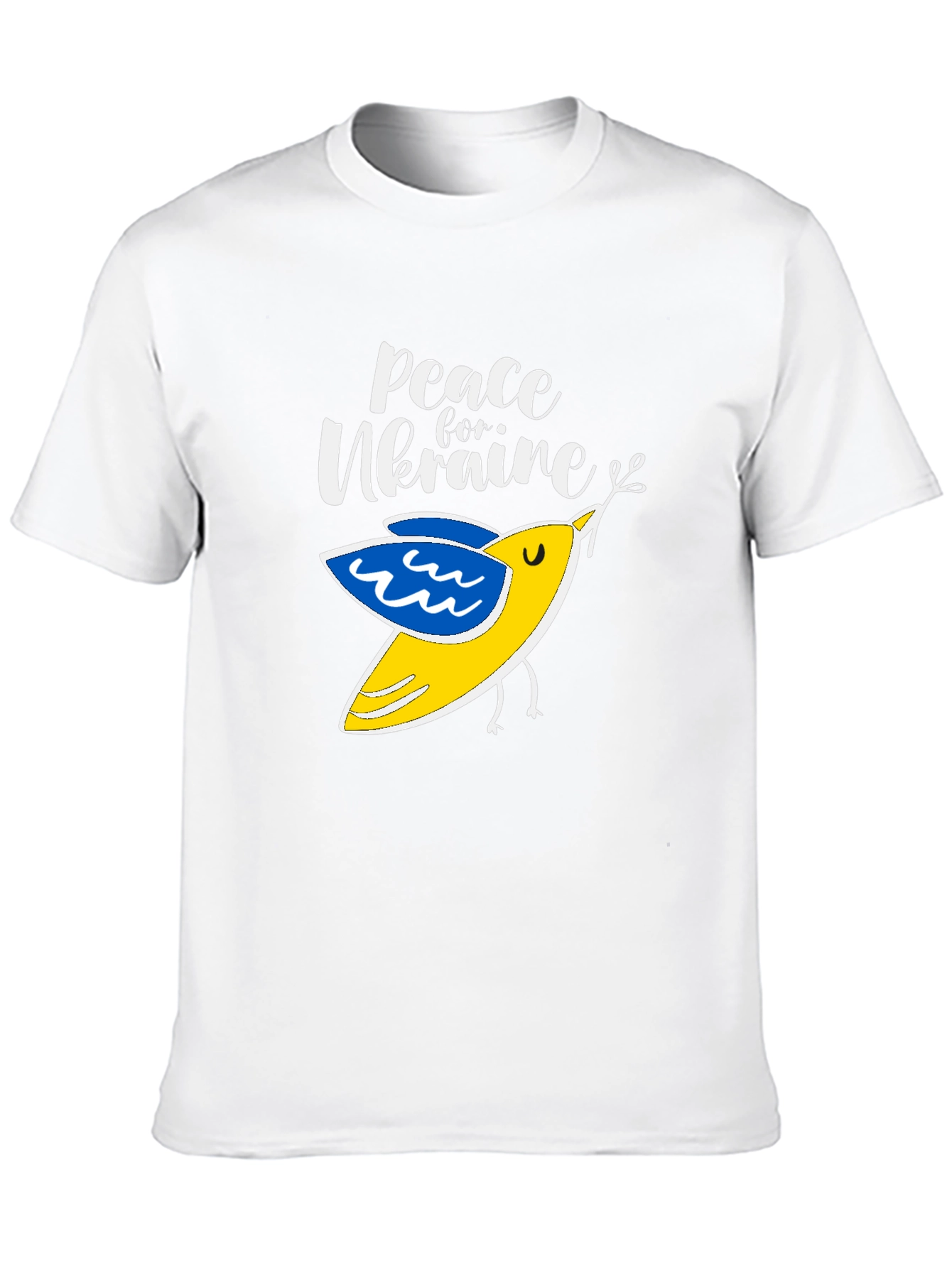 Peace For Ukraine T-Shirt With Dove
