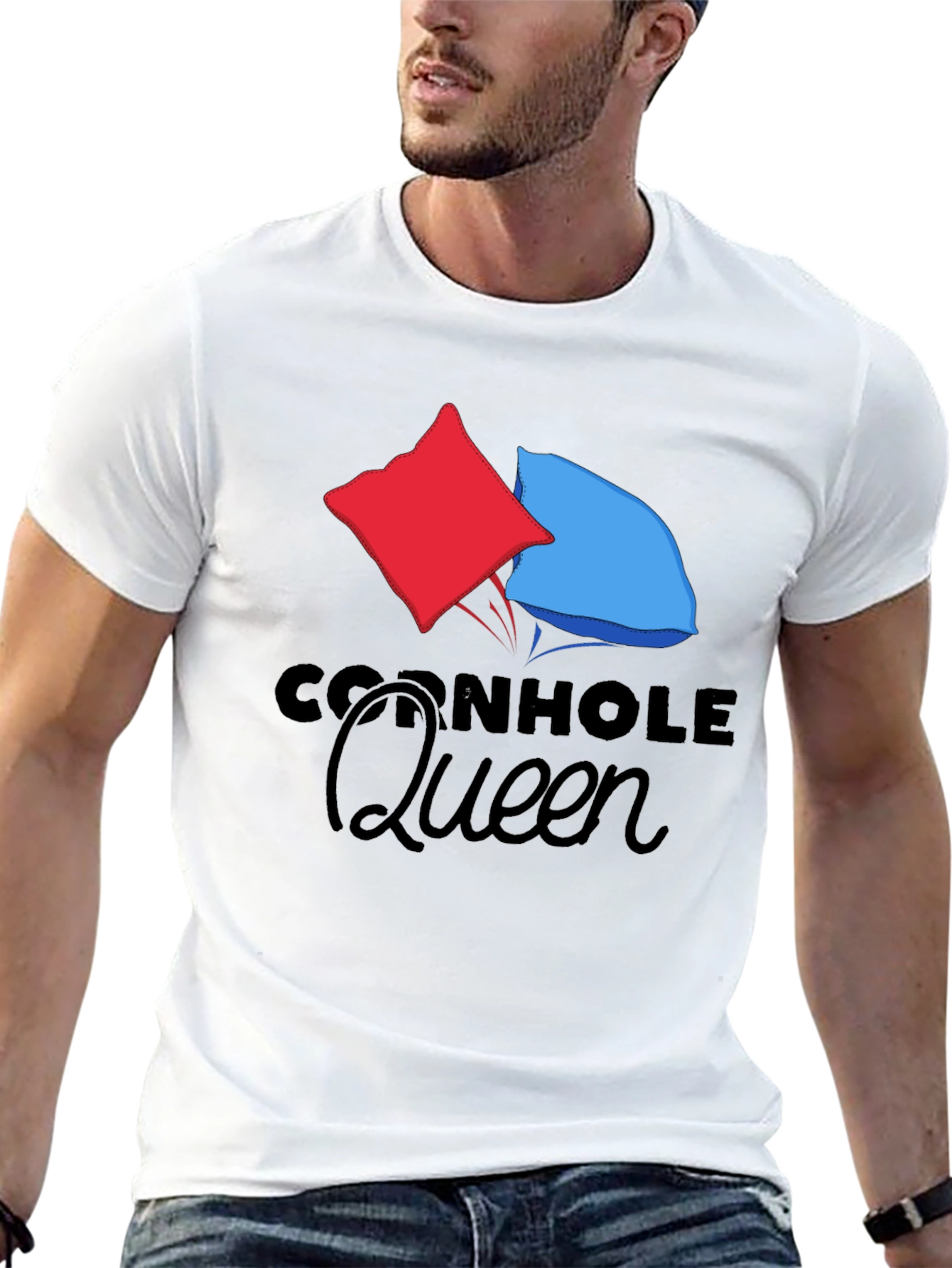 Cornhole Queen Graphic Tee