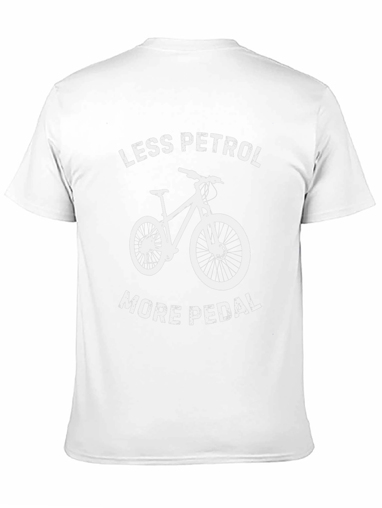 Less Petrol More Pedal Graphic T-Shirt