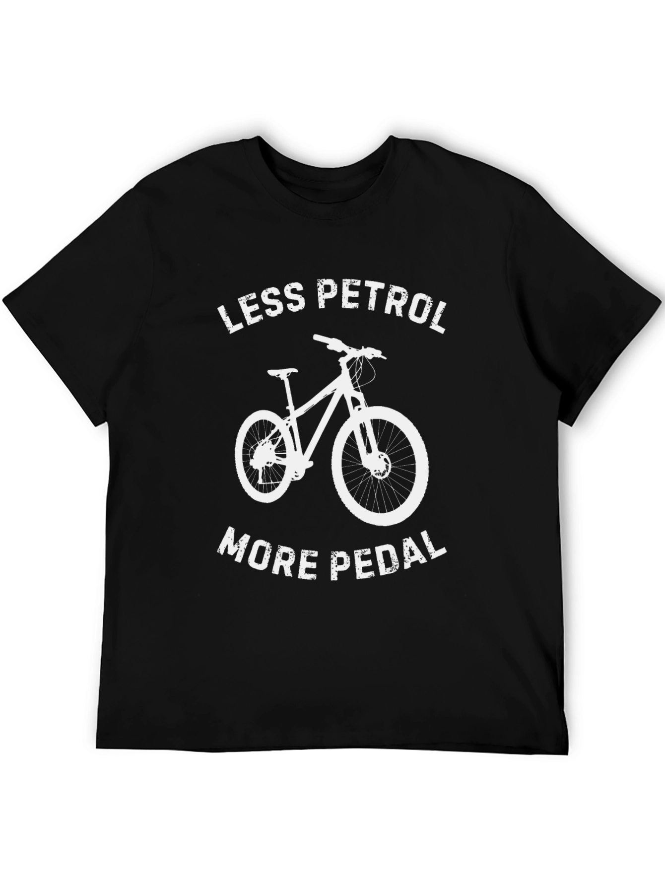 Less Petrol More Pedal Graphic T-Shirt