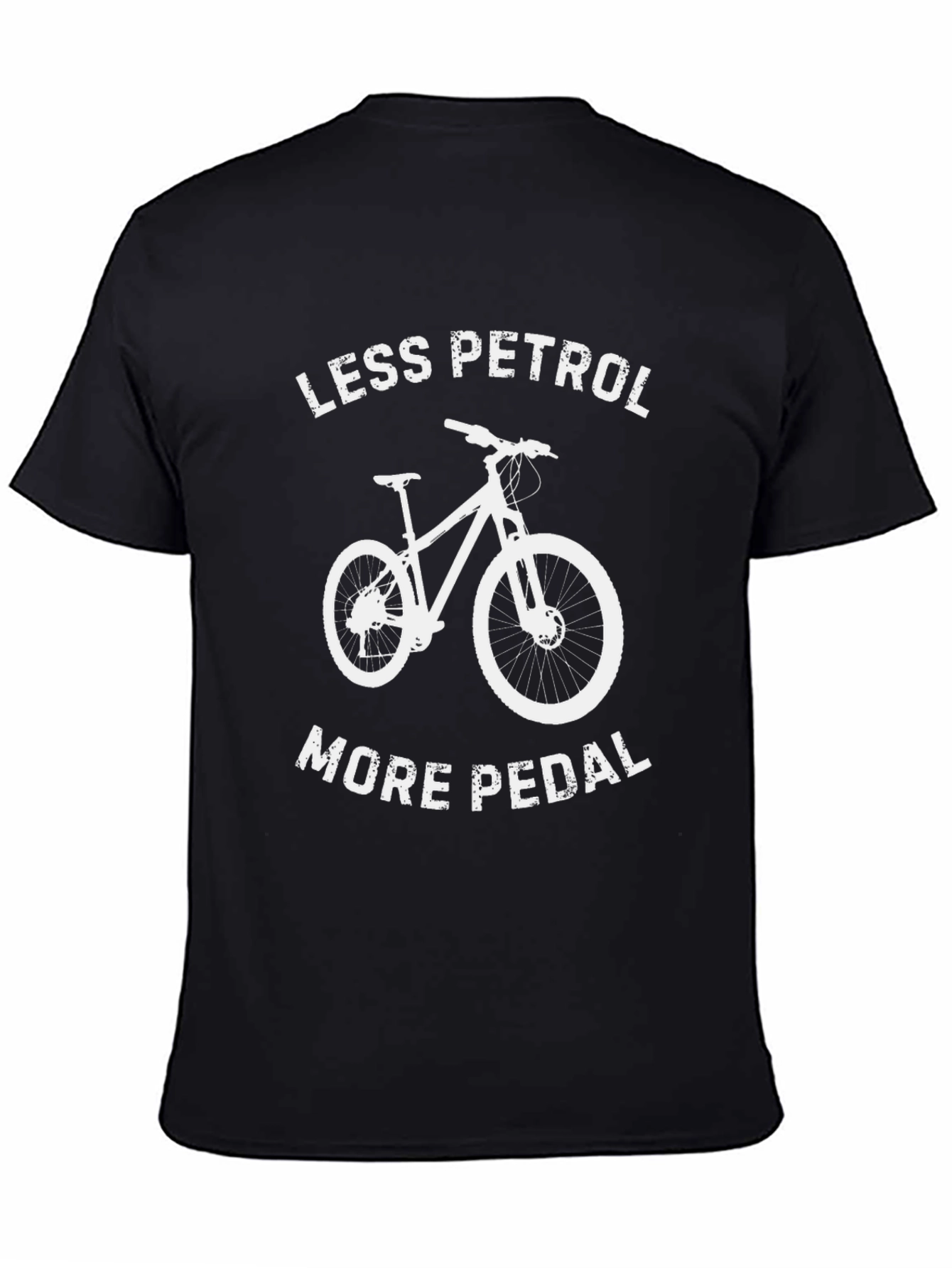 Less Petrol More Pedal Graphic T-Shirt