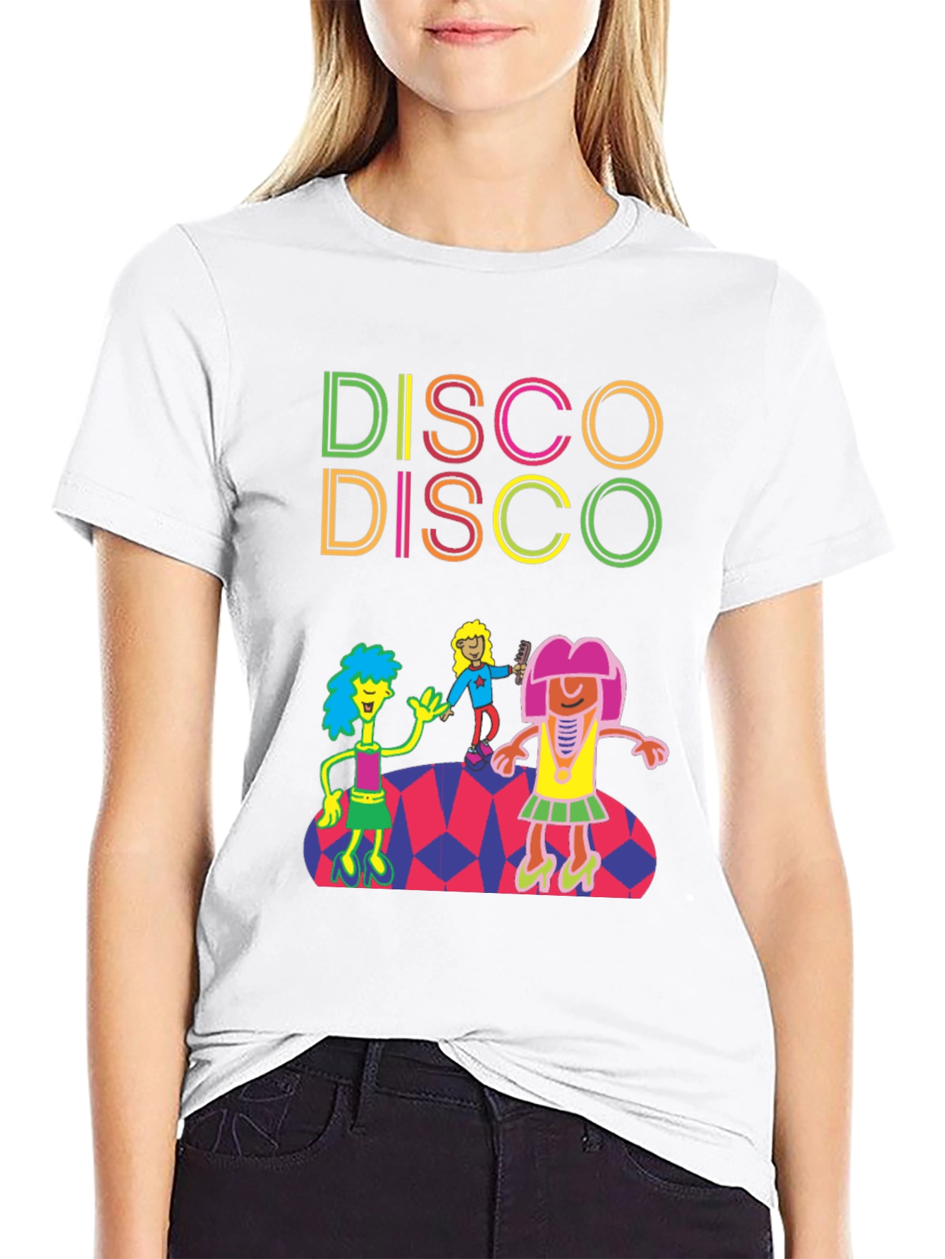Retro Disco T-Shirt - Dance Party Tee