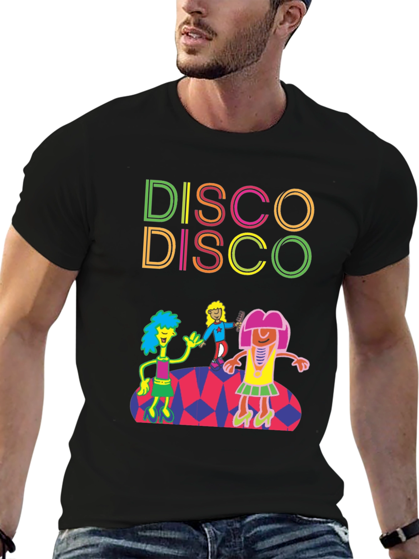 Retro Disco T-Shirt - Dance Party Tee