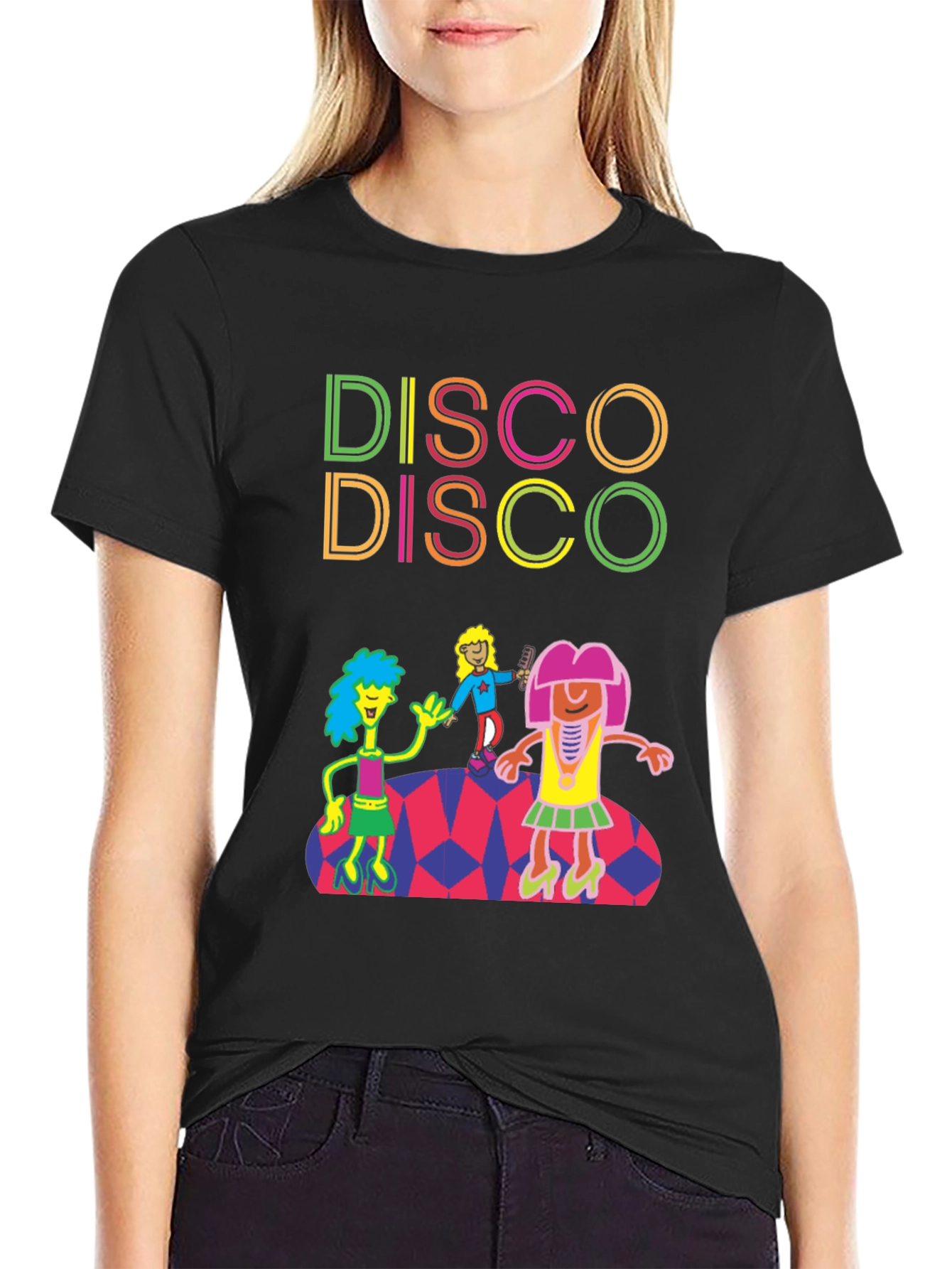 Retro Disco T-Shirt - Dance Party Tee