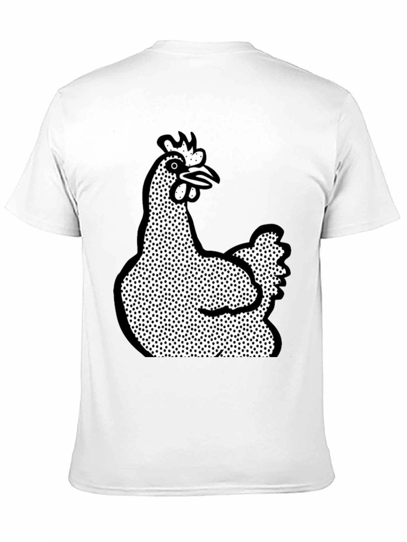 Chicken Graphic Tee - Black
