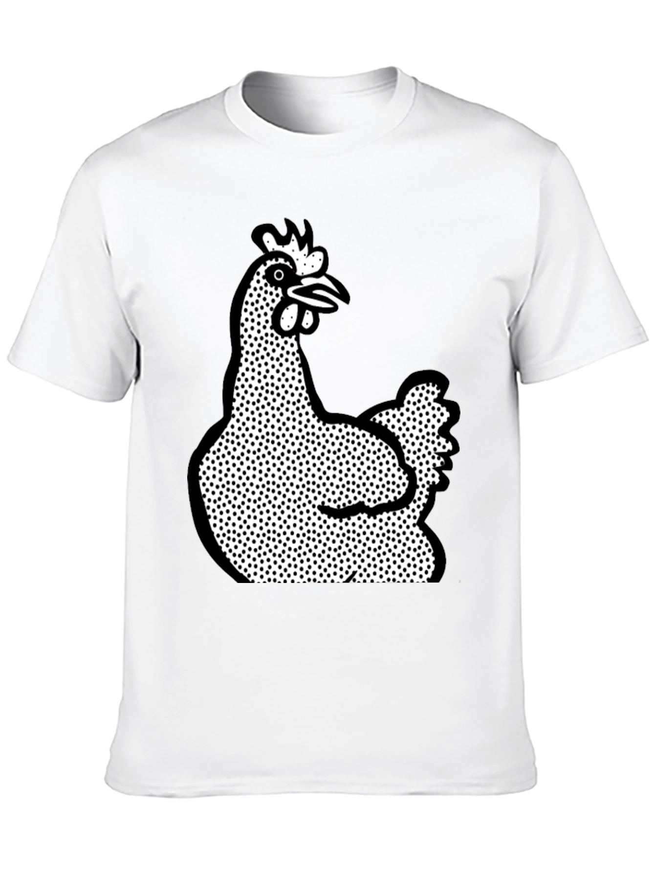 Chicken Graphic Tee - Black