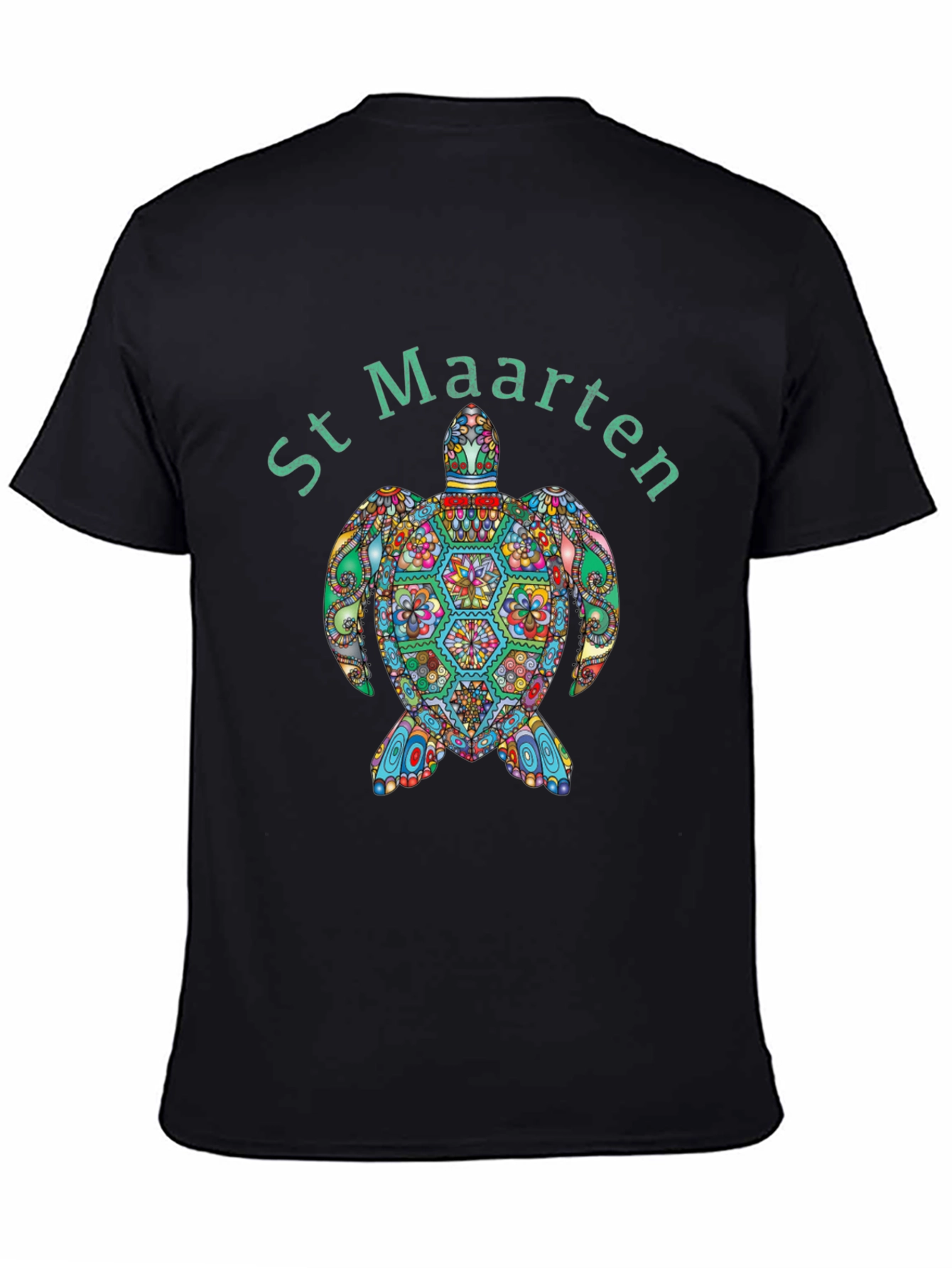 St. Maarten Turtle Graphic T-Shirt