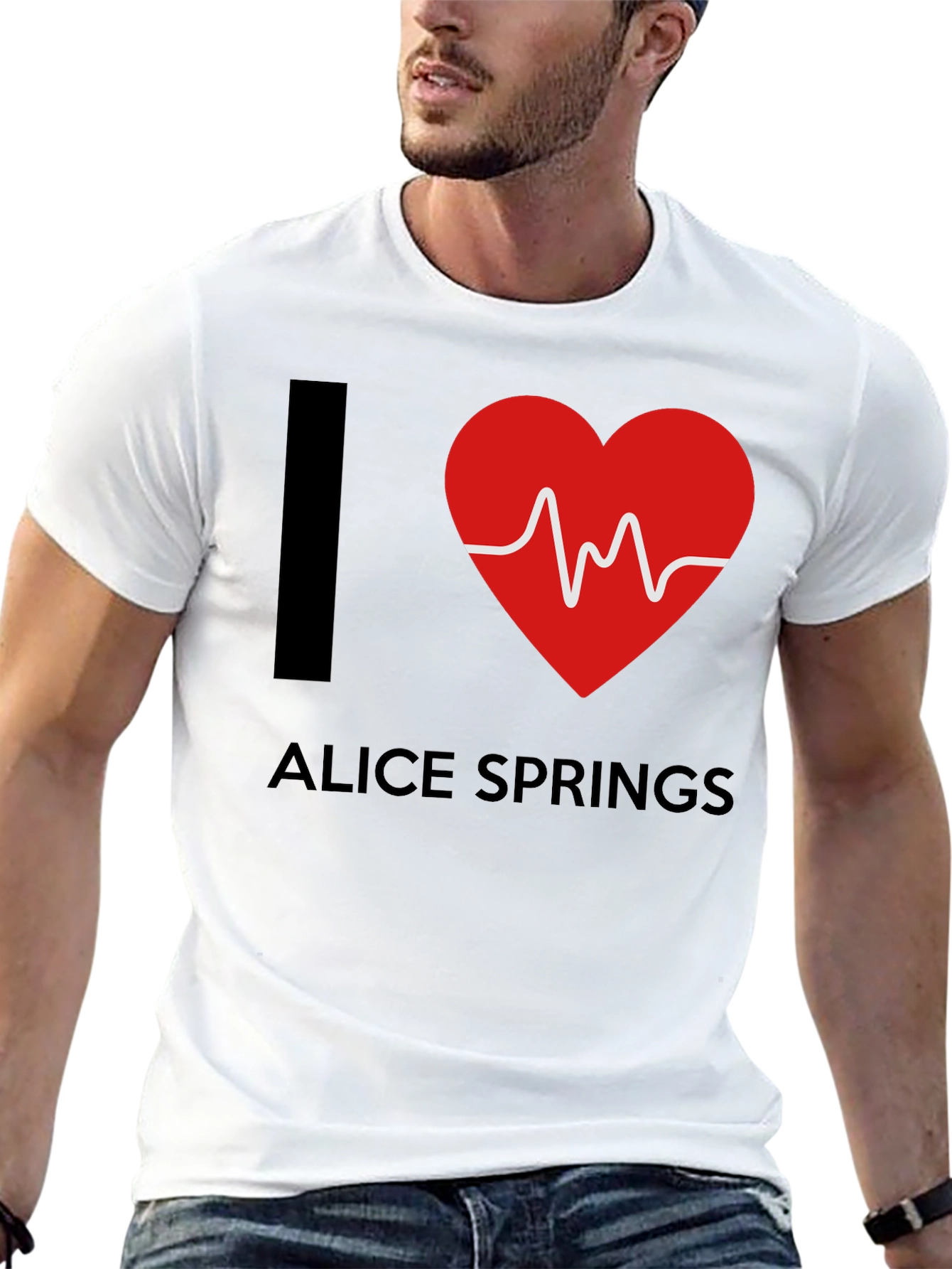 I Heart Alice Springs T-Shirt - Novelty Souvenir Tee
