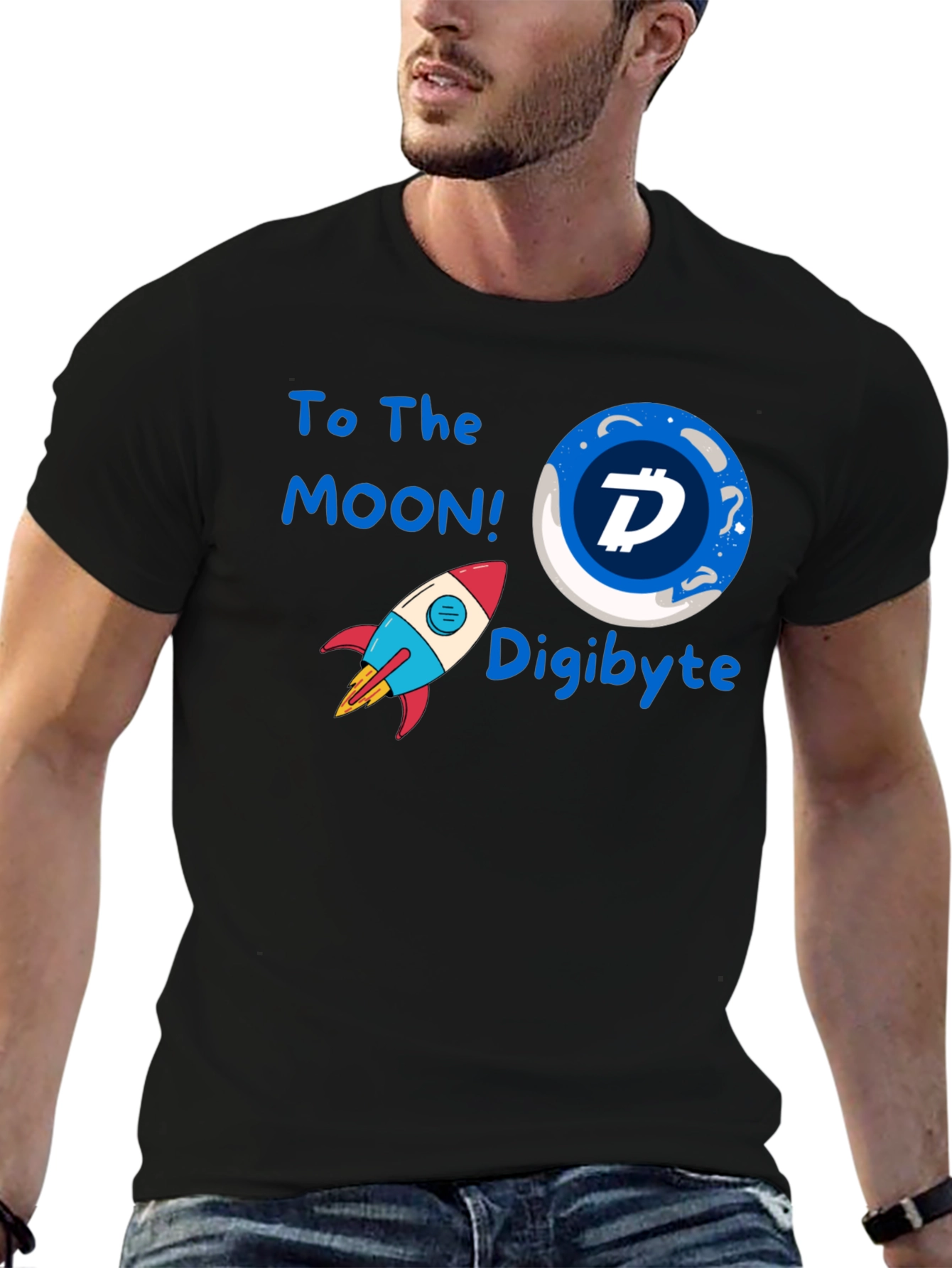 Digibyte To The Moon T-Shirt