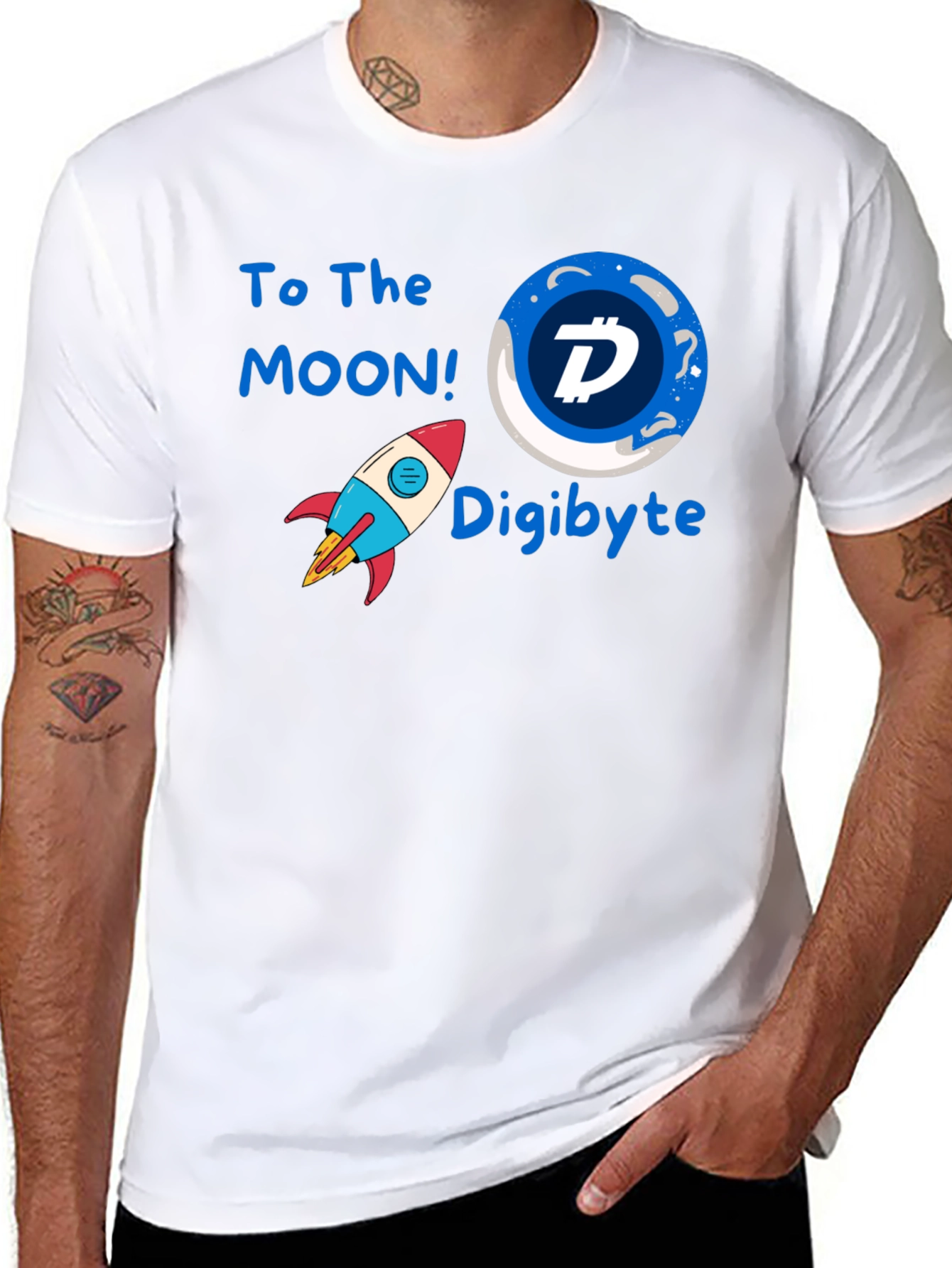 Digibyte To The Moon T-Shirt