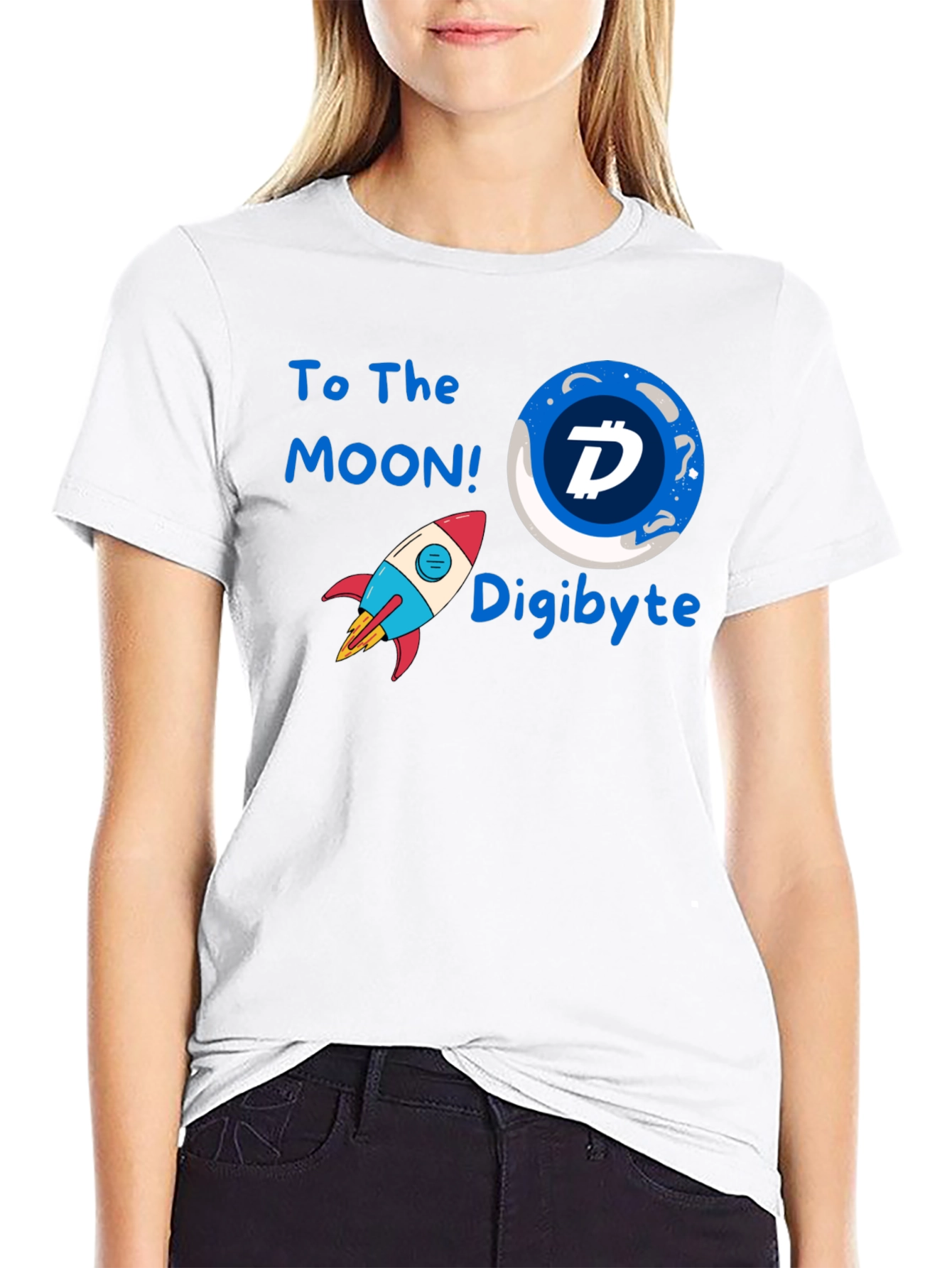 Digibyte To The Moon T-Shirt