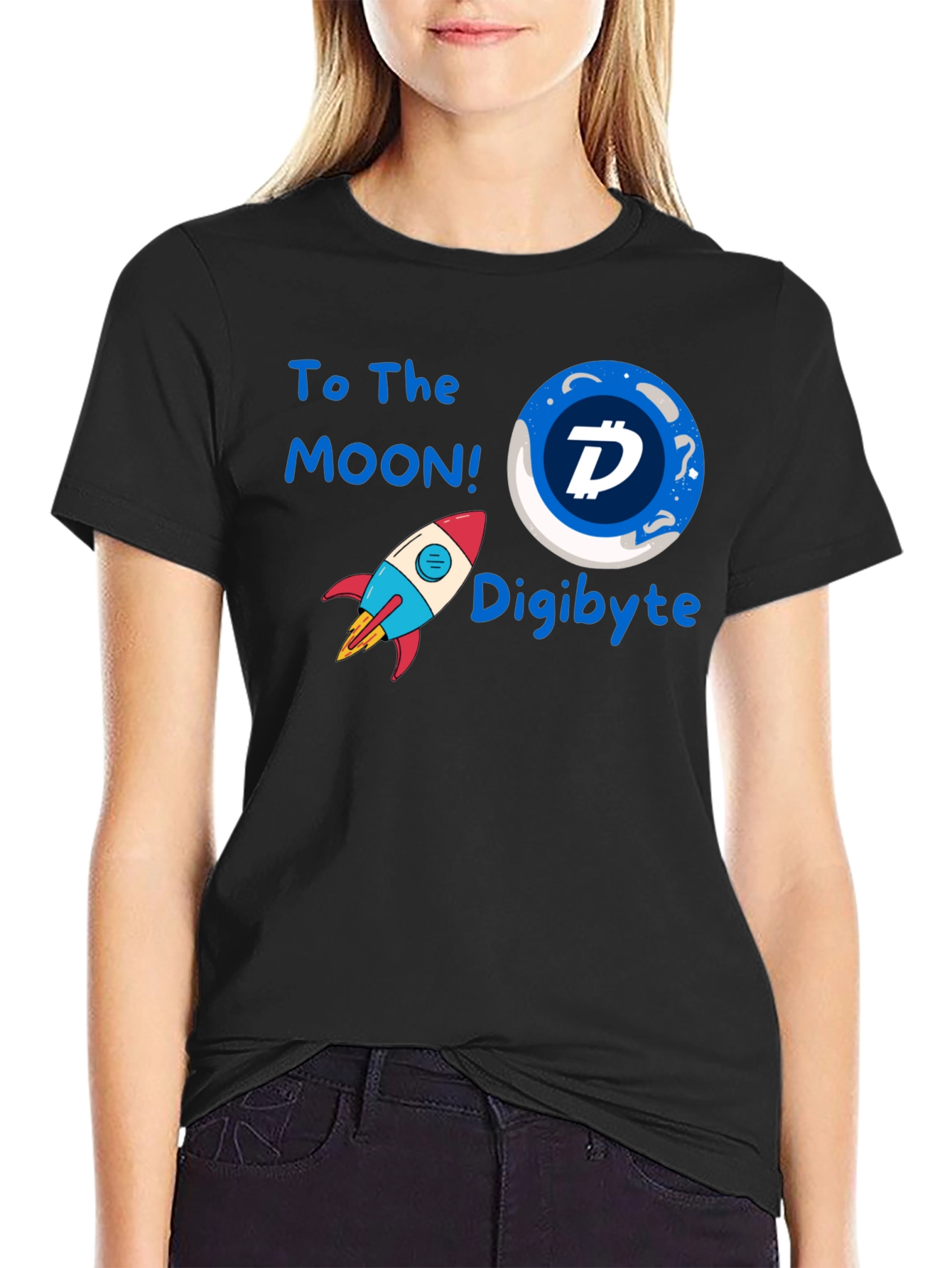 Digibyte To The Moon T-Shirt