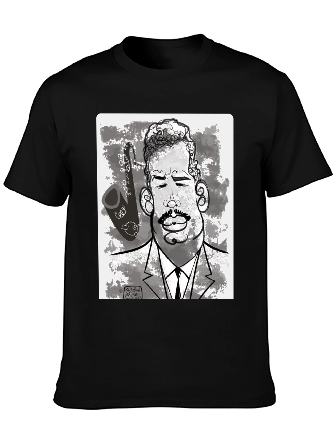 Sax Man Graphic Tee