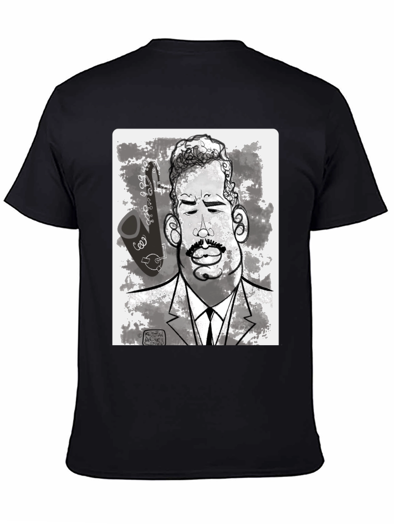 Sax Man Graphic Tee