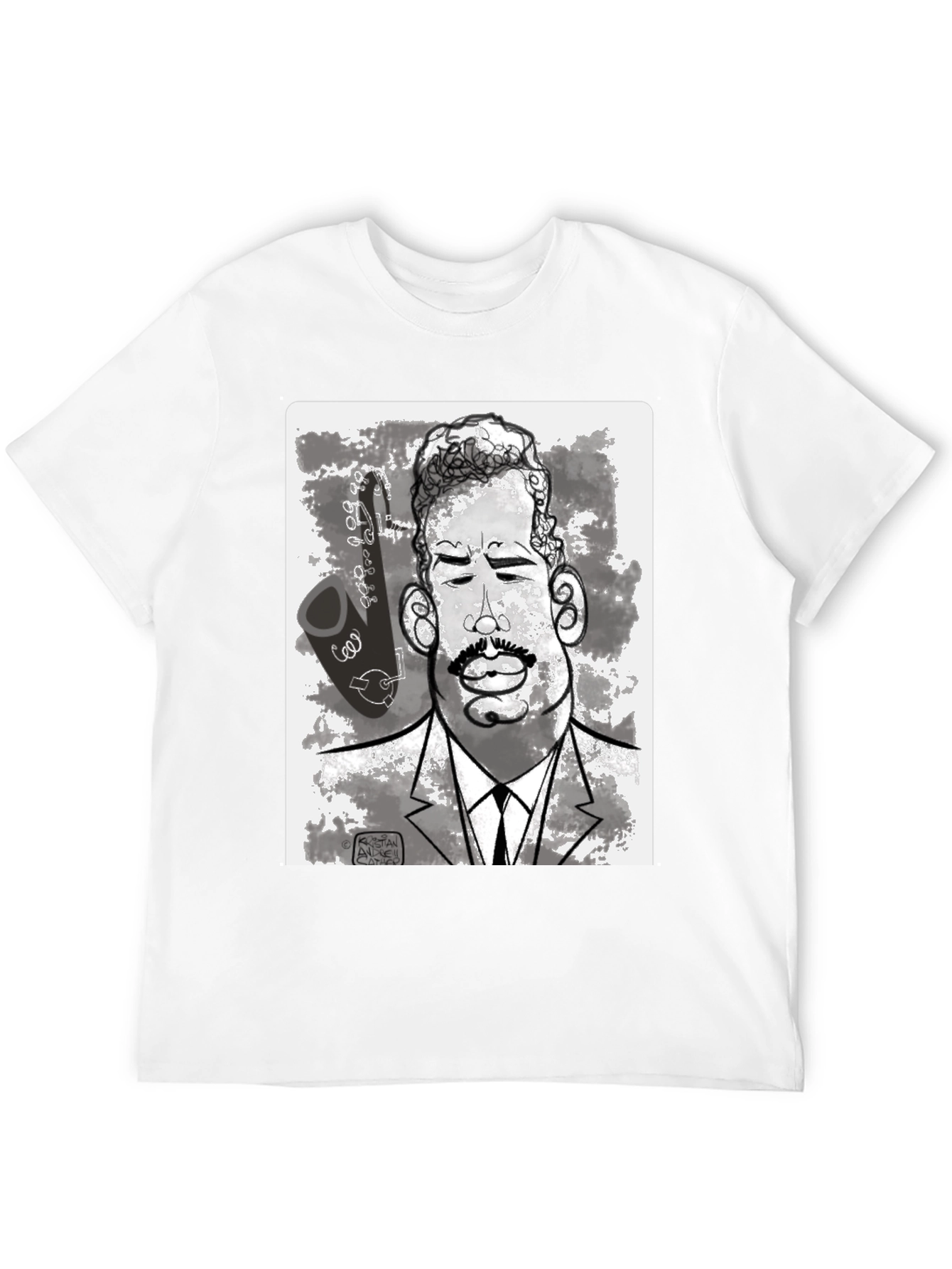 Sax Man Graphic Tee